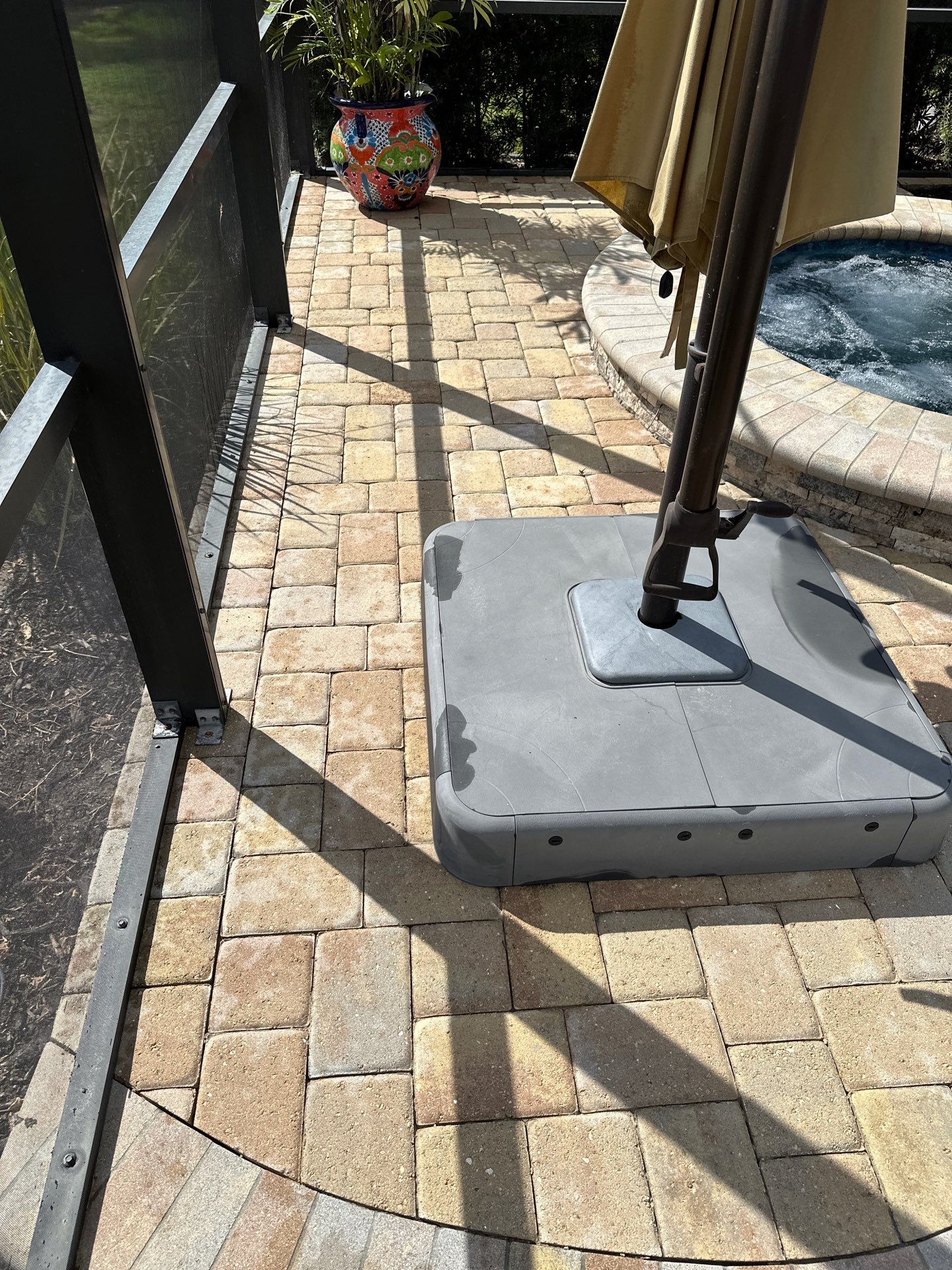 Paver Driveway, Pool Deck, Outdoor Furniture & Culvert Cleaning in Winding River Community, Bradenton, FL | Sunshine AquaWash by Sunshine AquaWash