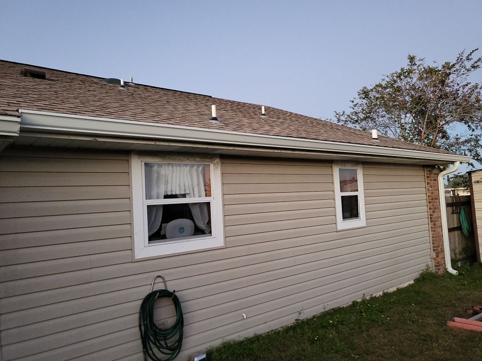 Gutter Installation using K-Style Gutters by Gutter Professors