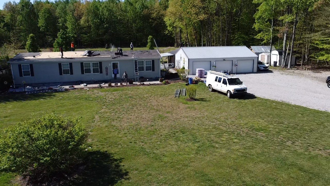 Residential Roofing Installation using Owens Corning Estate Gray Duration by Storm Contracting 