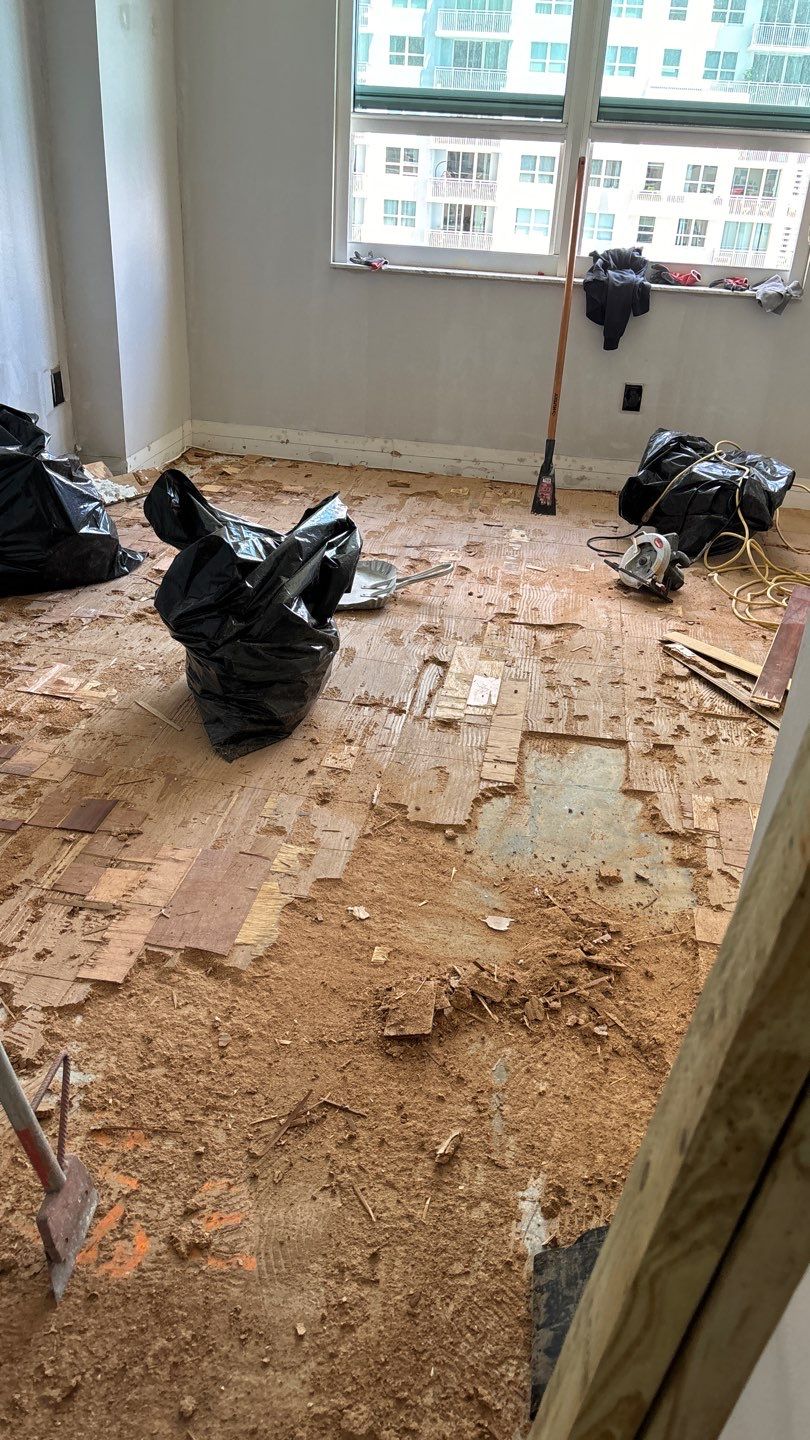 Miami Condo Unit Renovation by The Goat Contractor ( Giampri Corp)