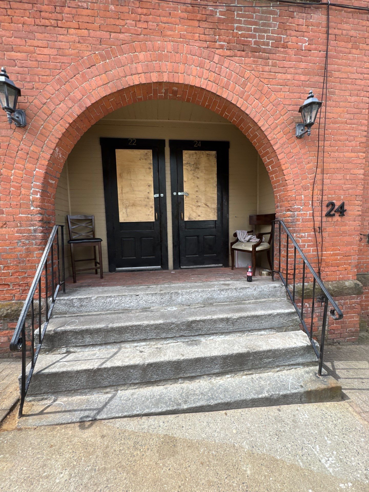 Emergency Board Up Services for Fire-Damaged Apartment Building in Ware by Boston Board Up