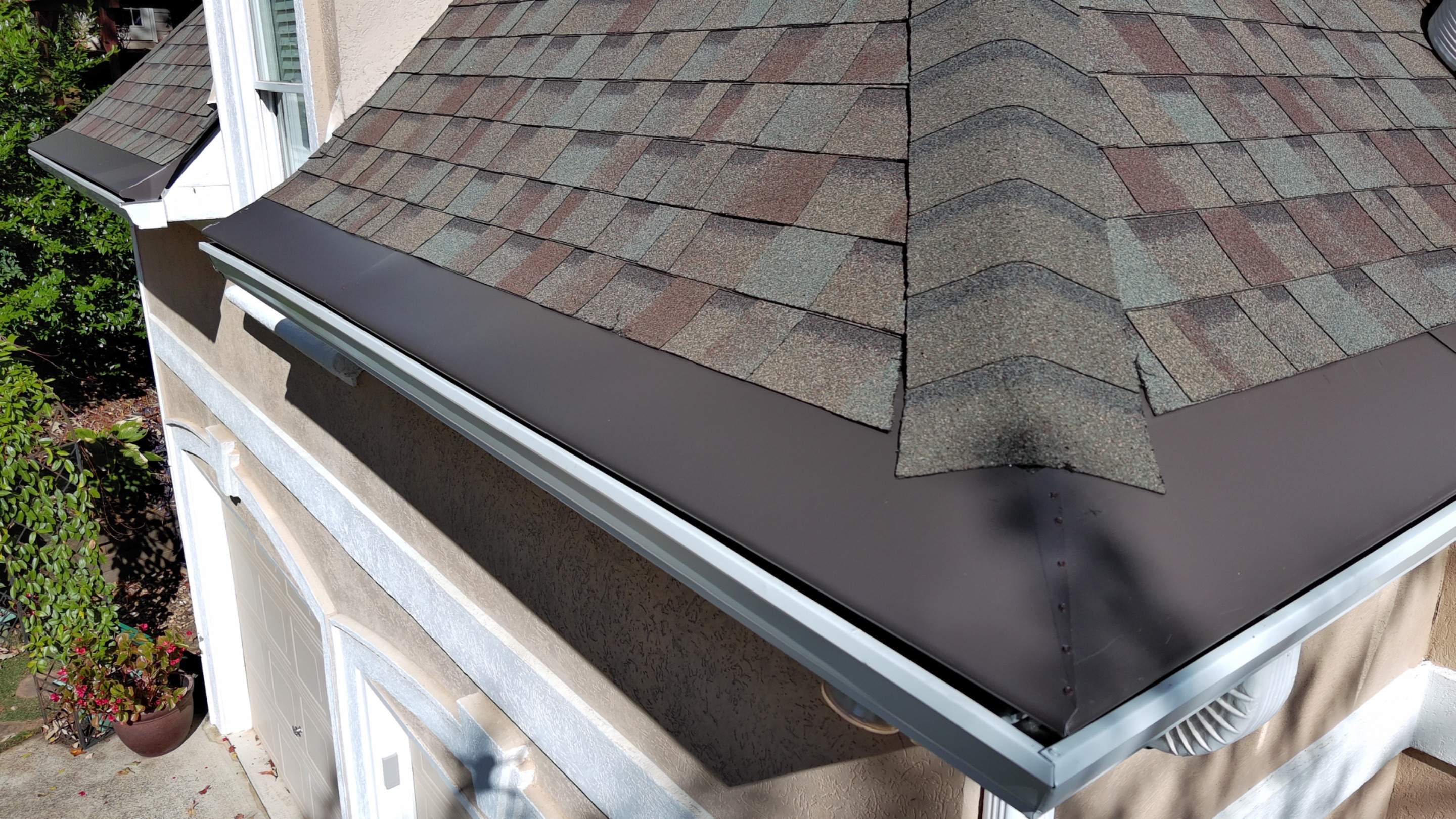 New roof installation and shingle colors by Rhino Restoration