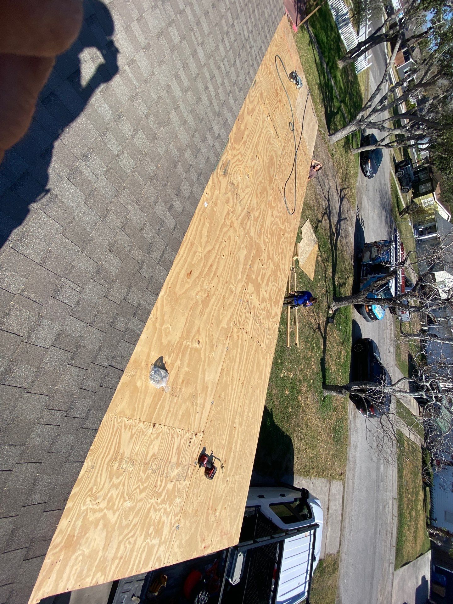 Over Engineered Patio by Bayfront Roofing and Construction