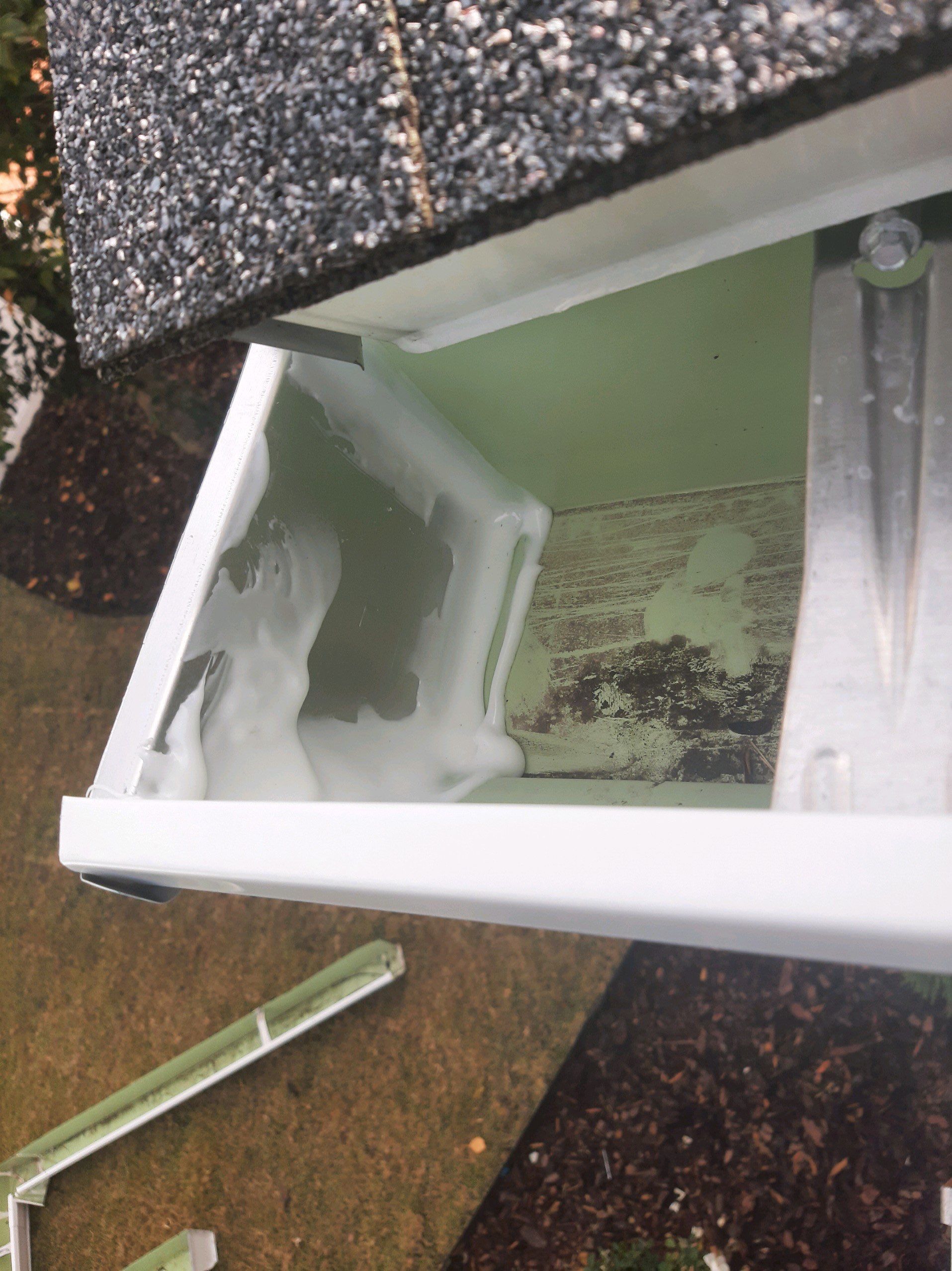 Gutter Installation using K-Style Seamless Gutters by Gutter Professors
