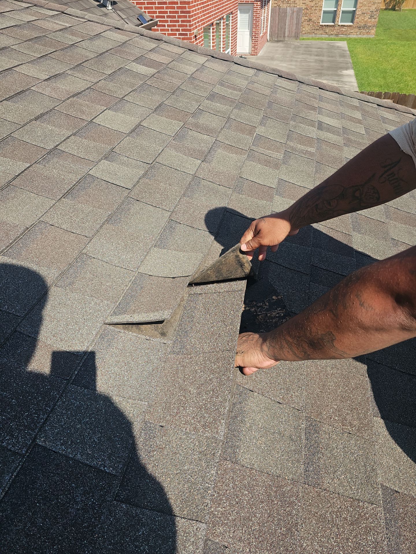 Residential Roofing Repair using Owen's Corning Duration (Lifetime) Shingles by Roof Repair Company