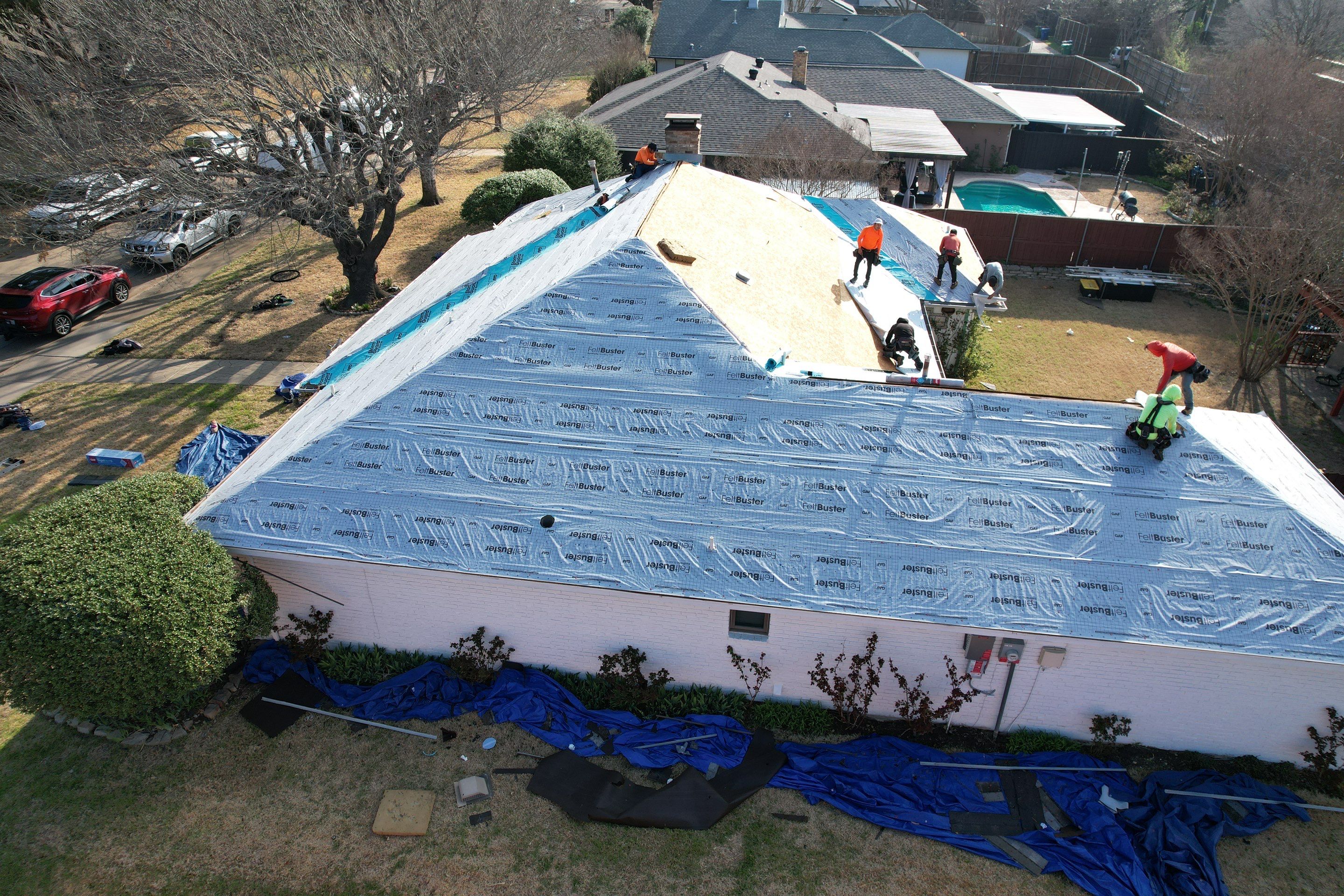 Project in Carrollton by Zeus Exteriors