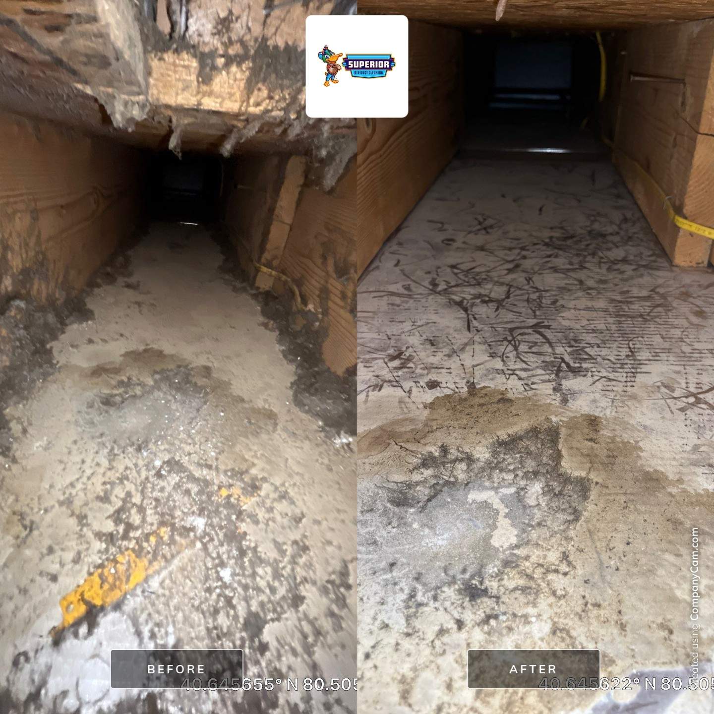 Air Duct Cleaning With a Vacuum Truck in Midland, PA by Superior Air Duct Cleaning