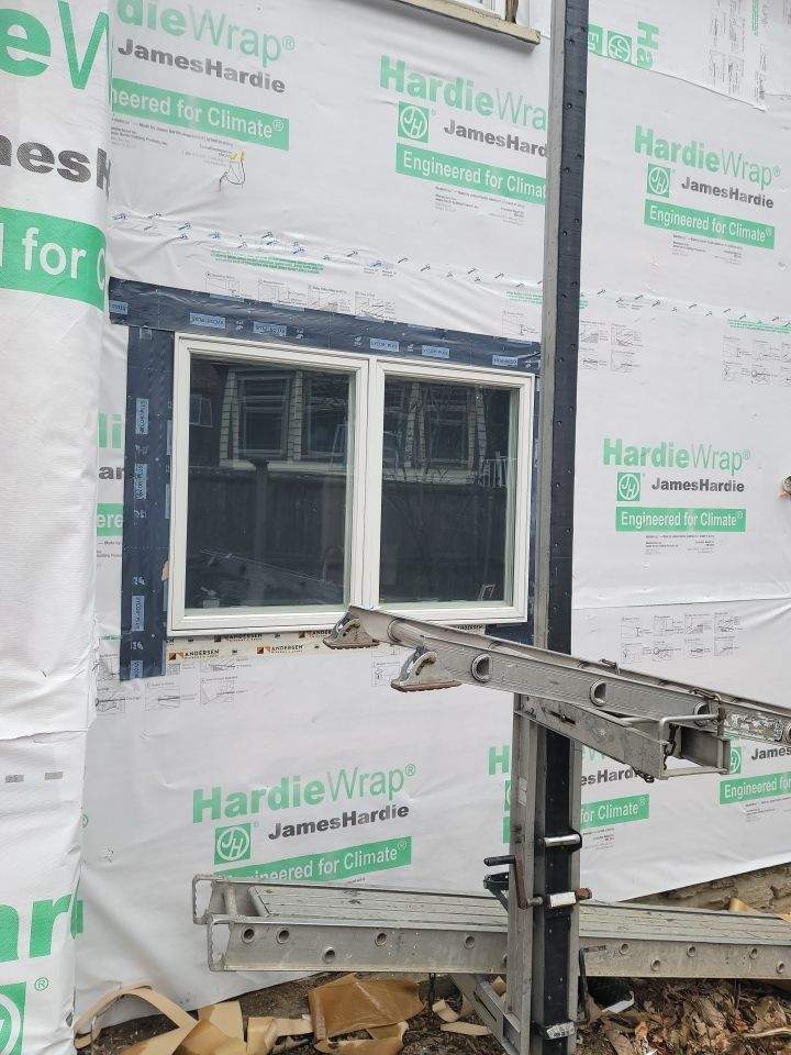 Siding Installation using James Hardie by UBrothers Construction
