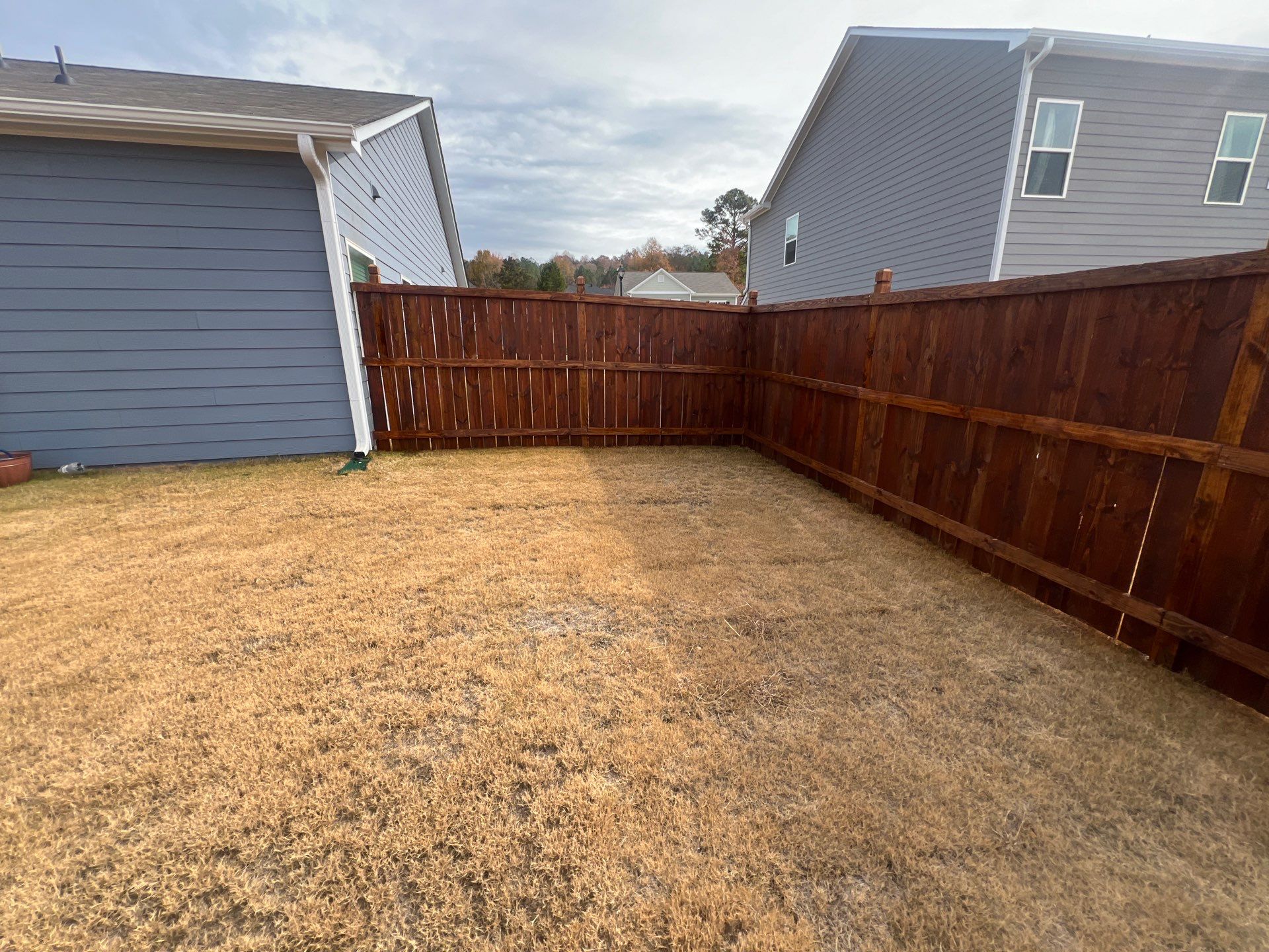 Fence Staining using Chestnut by SSE by Titans of Timber Fence & Stain