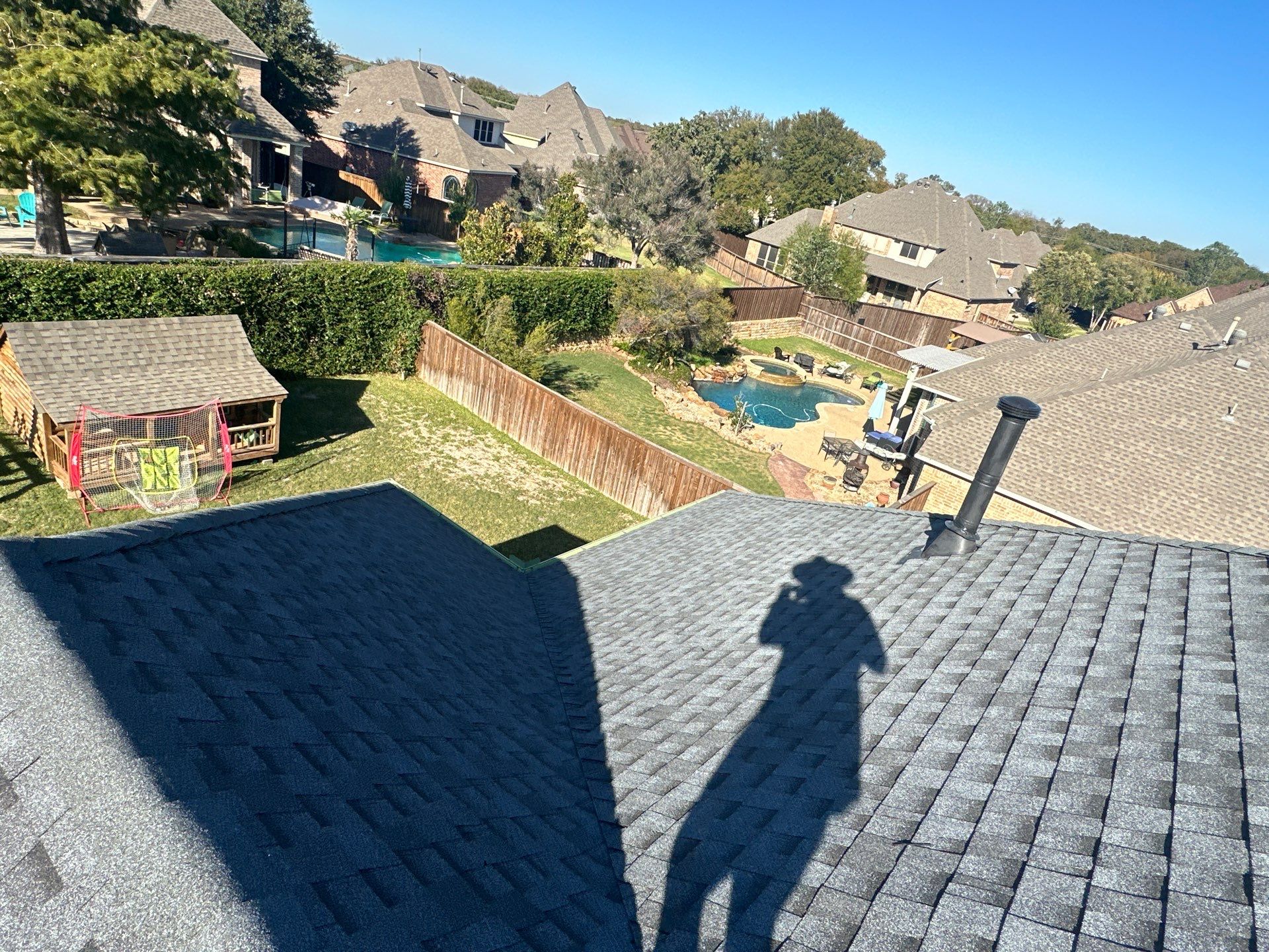 Full Roof Replacement in Mansfield Texas - GAF MasterElite Golden Pledge 25 year Warranty by First United Roofing & Construction