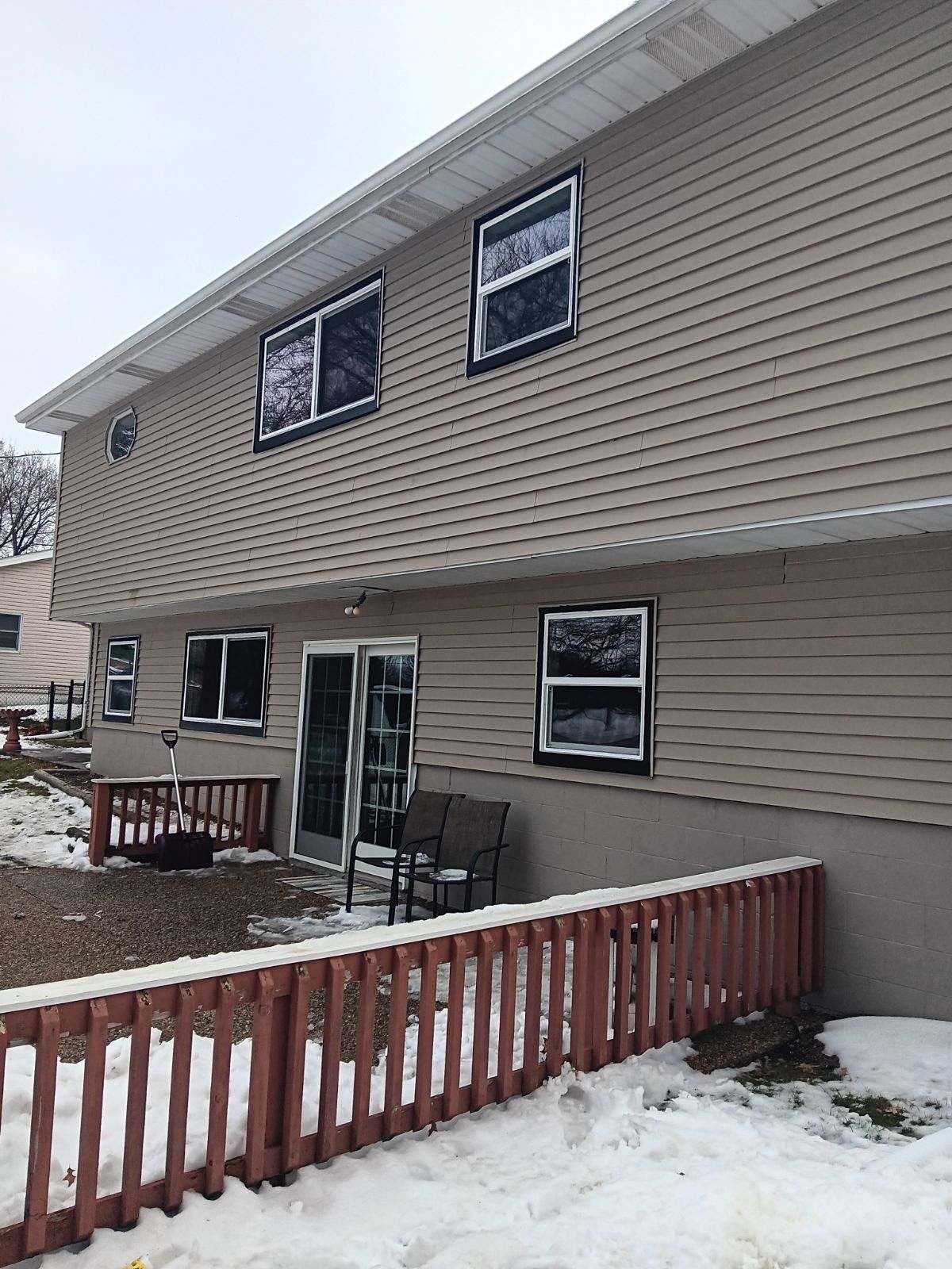 Window installation by United Windows and Siding LLC