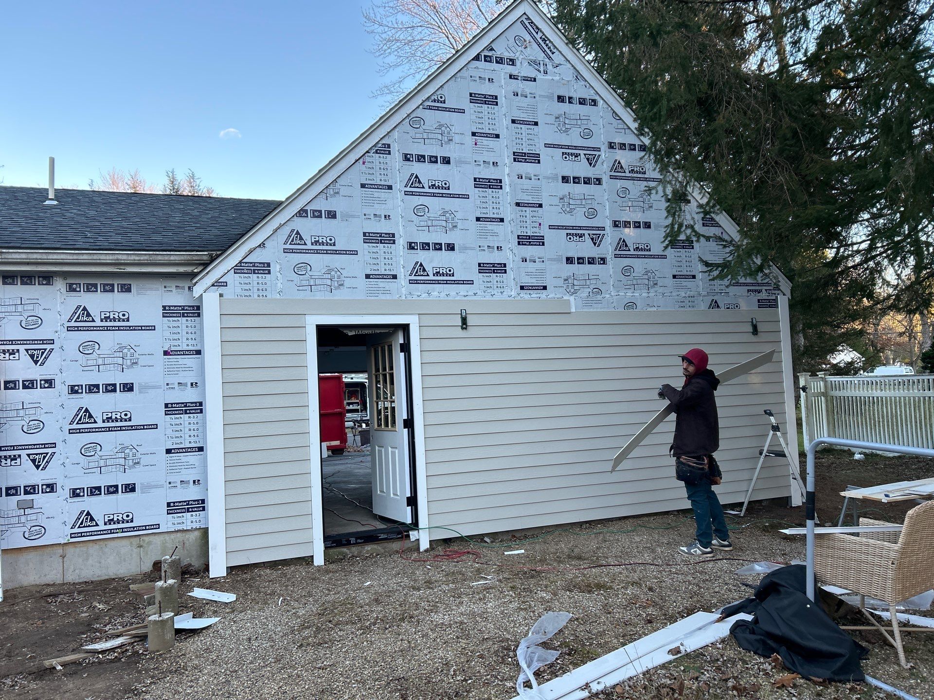 Full exterior remodeling in Stow, MA by UBrothers Construction