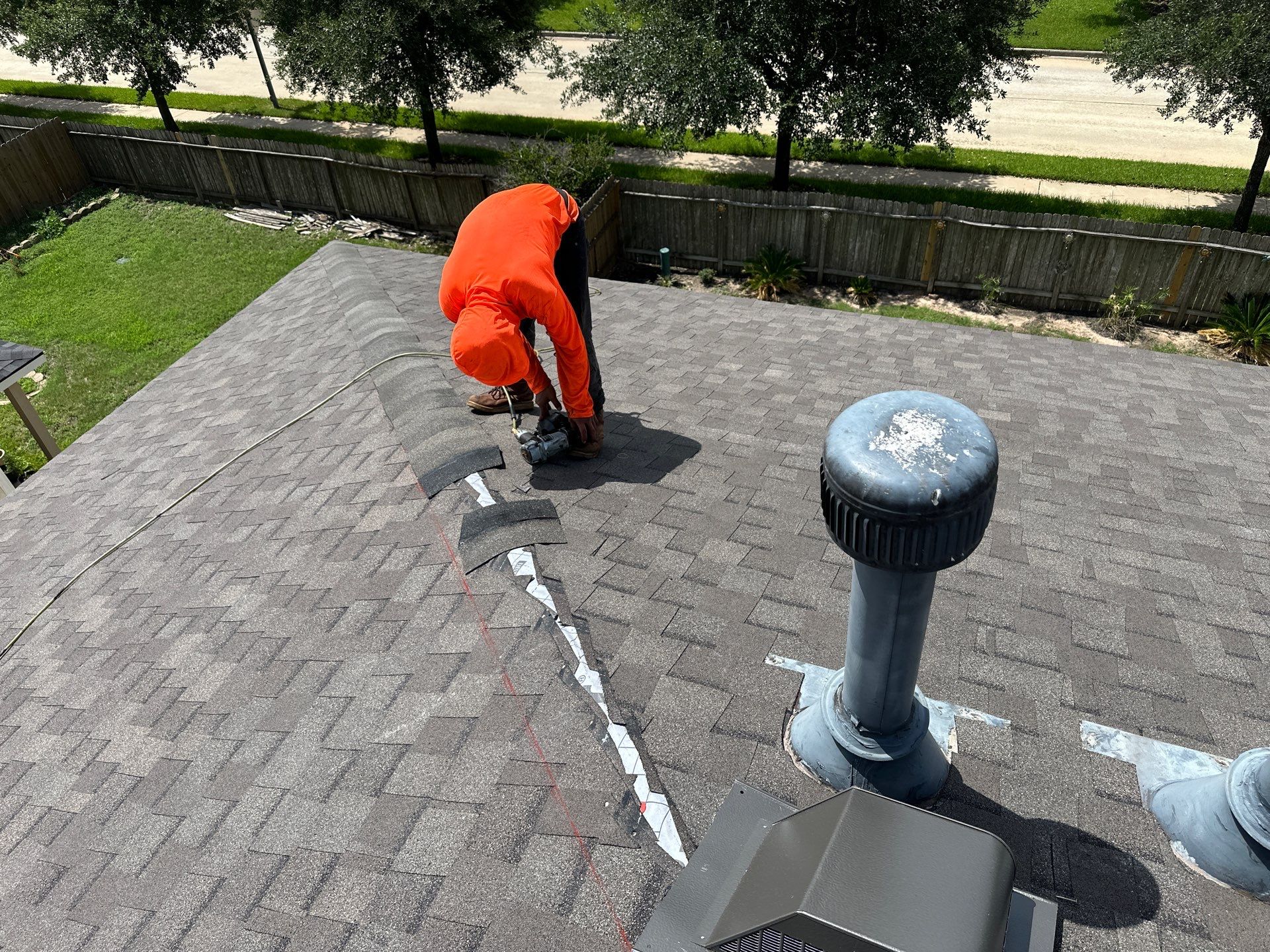 Project in Katy by Motion Roofing