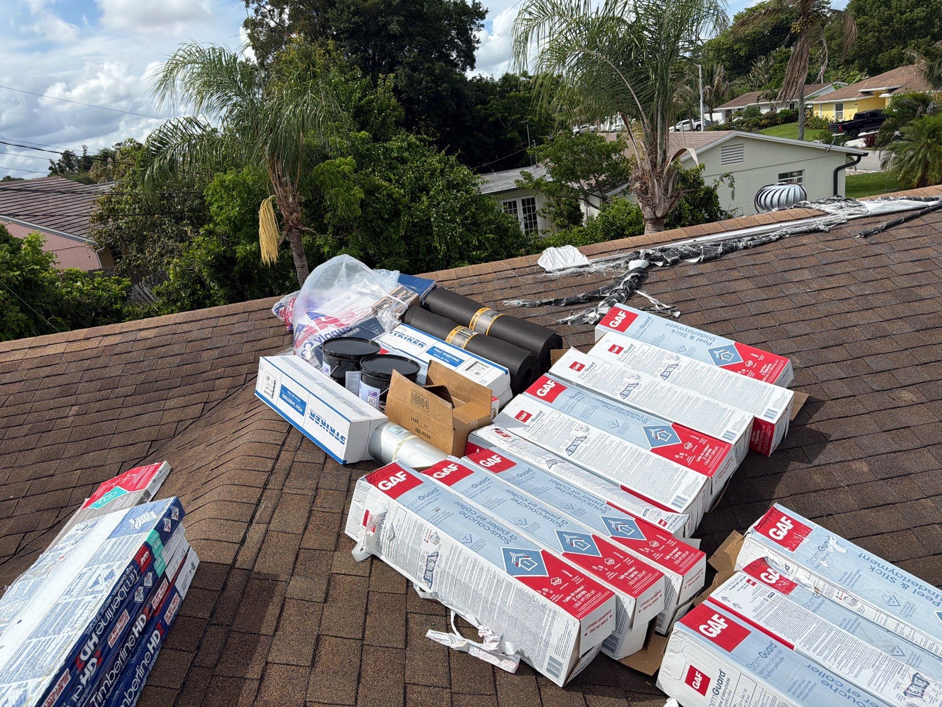 Residential Roofing Installation using GAF by BLUES BROTHERS ROOFING
