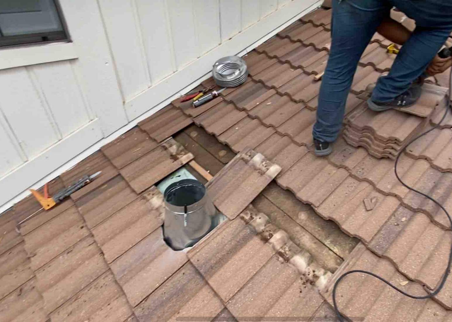 Vent-A-Hood Roof Exhaust New Install by Rox Roofing