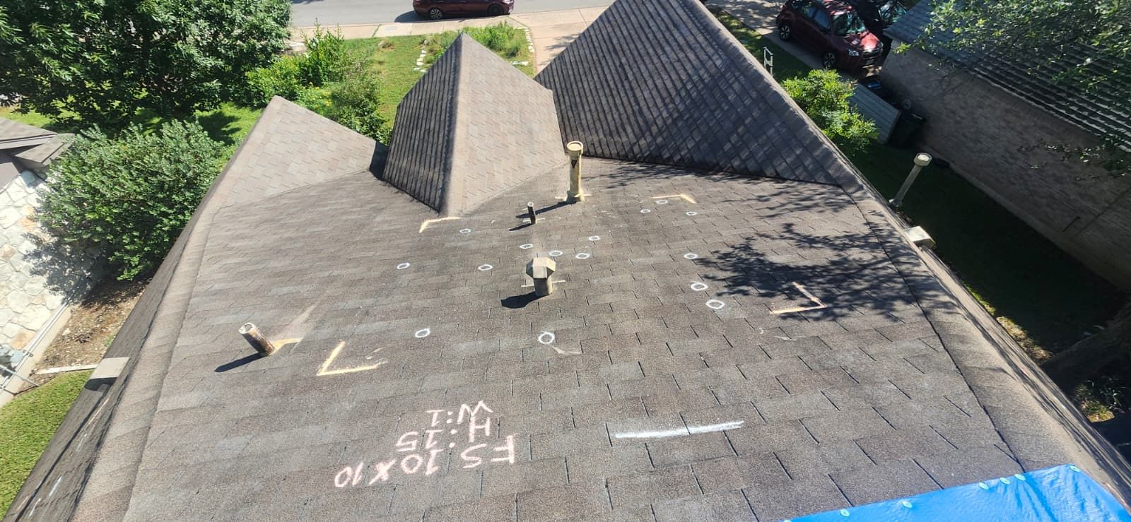 Residential Roofing Installation and Interior Storm Damage Repairs in Austin by Caliber Restoration LLC