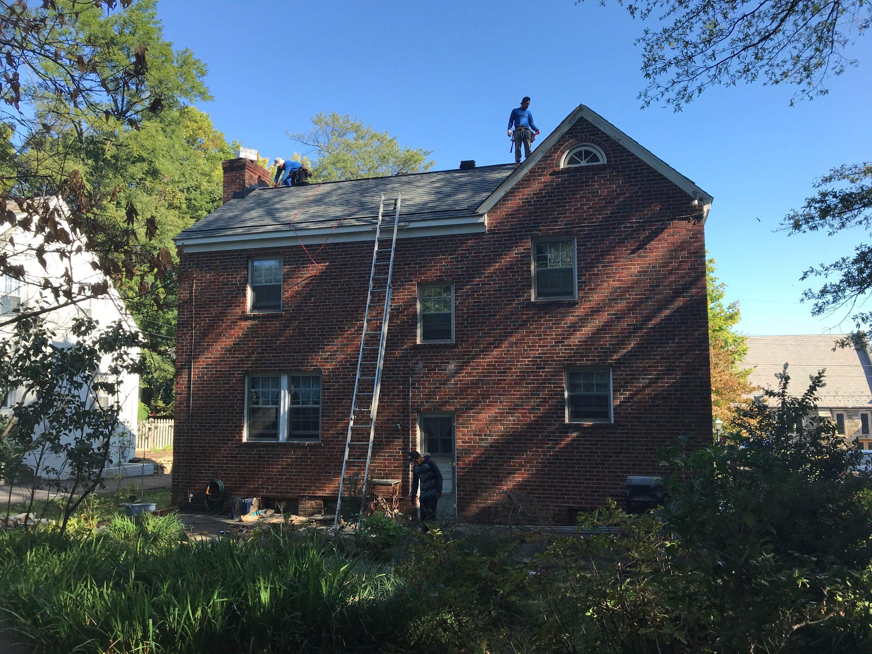 Residential Roofing Installation using Georgetown Gray by Alpha Design Services