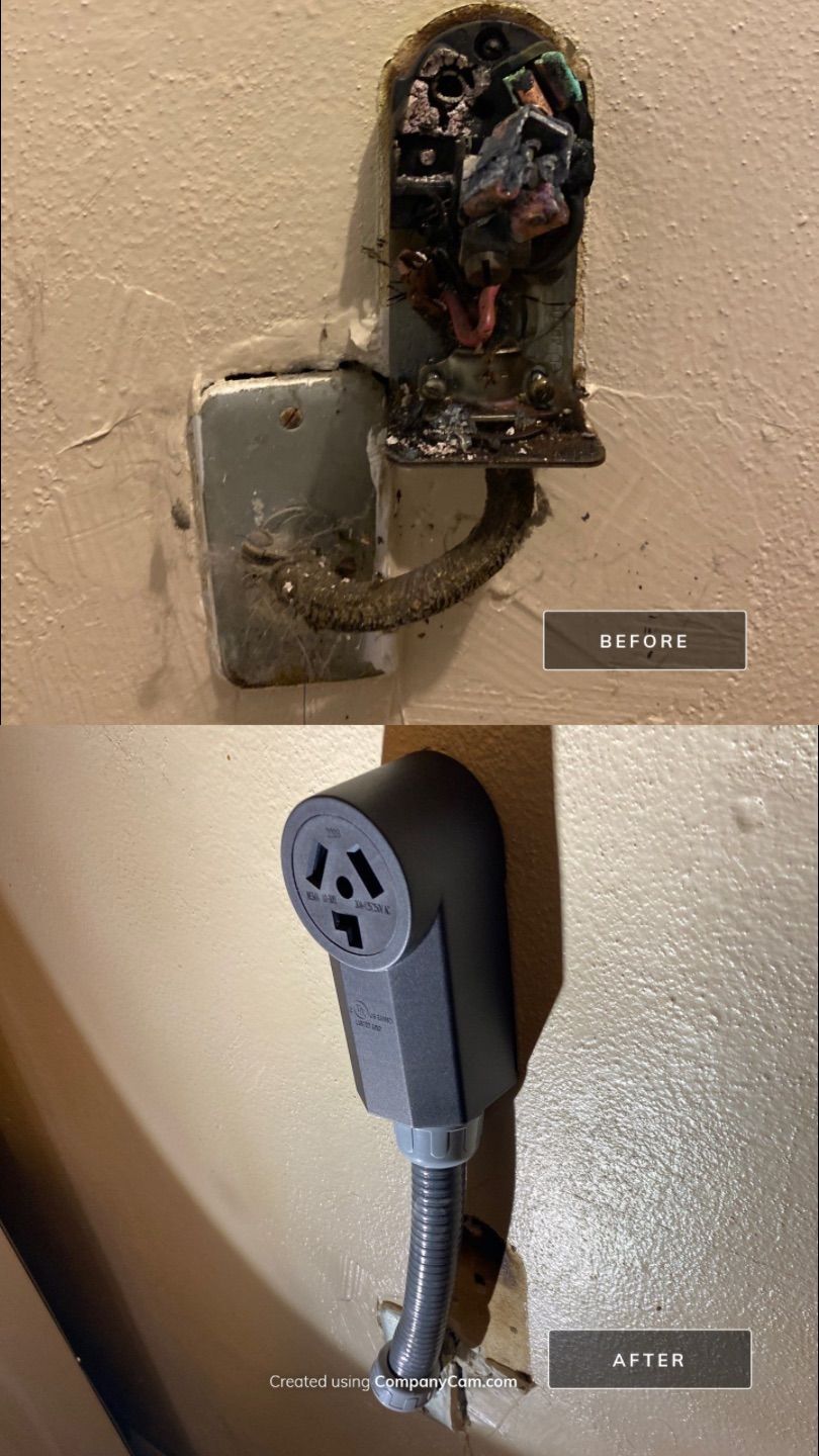 Dryer Meltdown by Elite Electrical Solutions LLC