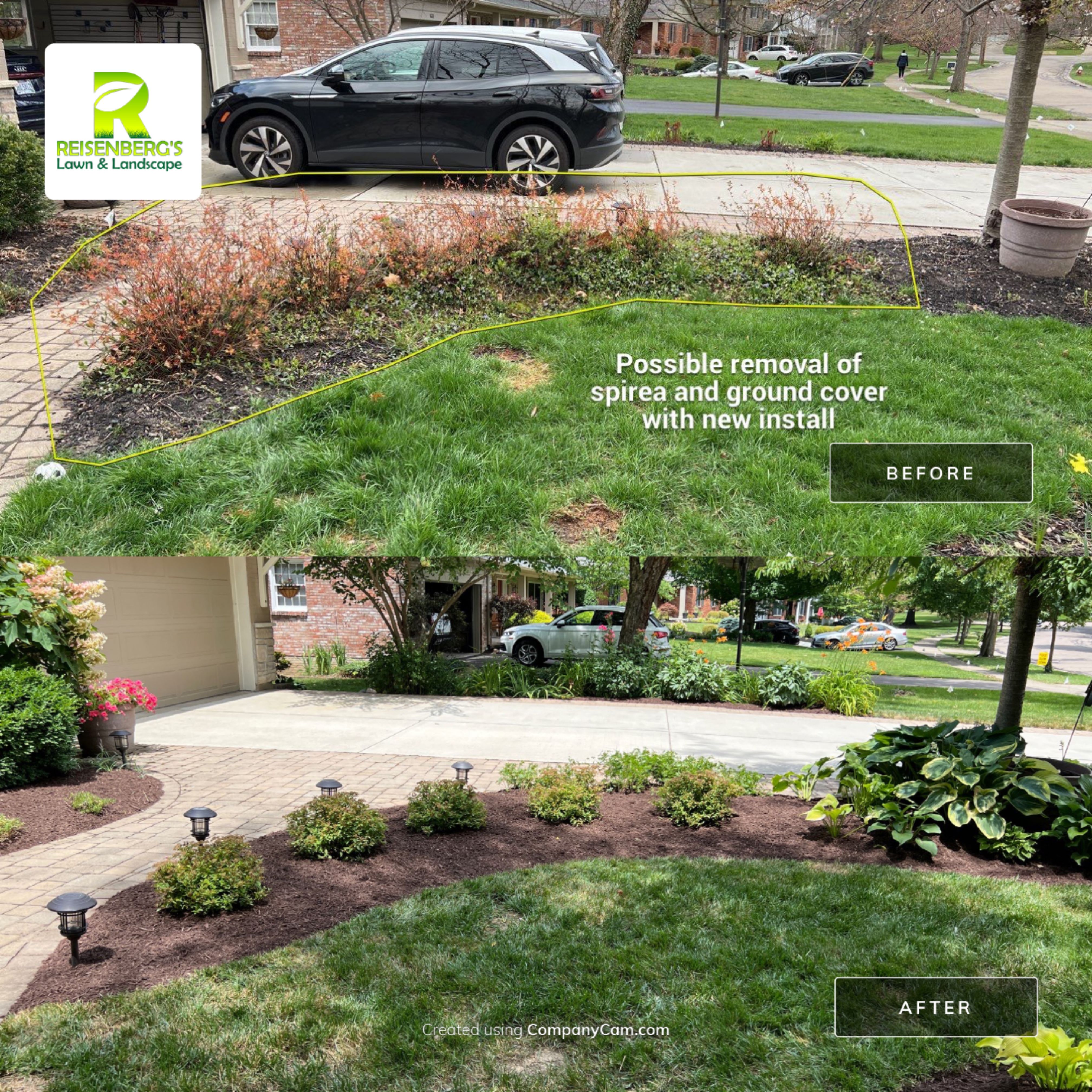 Spring Clean Up with additional Gravel Worl & Plant Installation by Reisenberg’s Lawn & Landscape, LLC