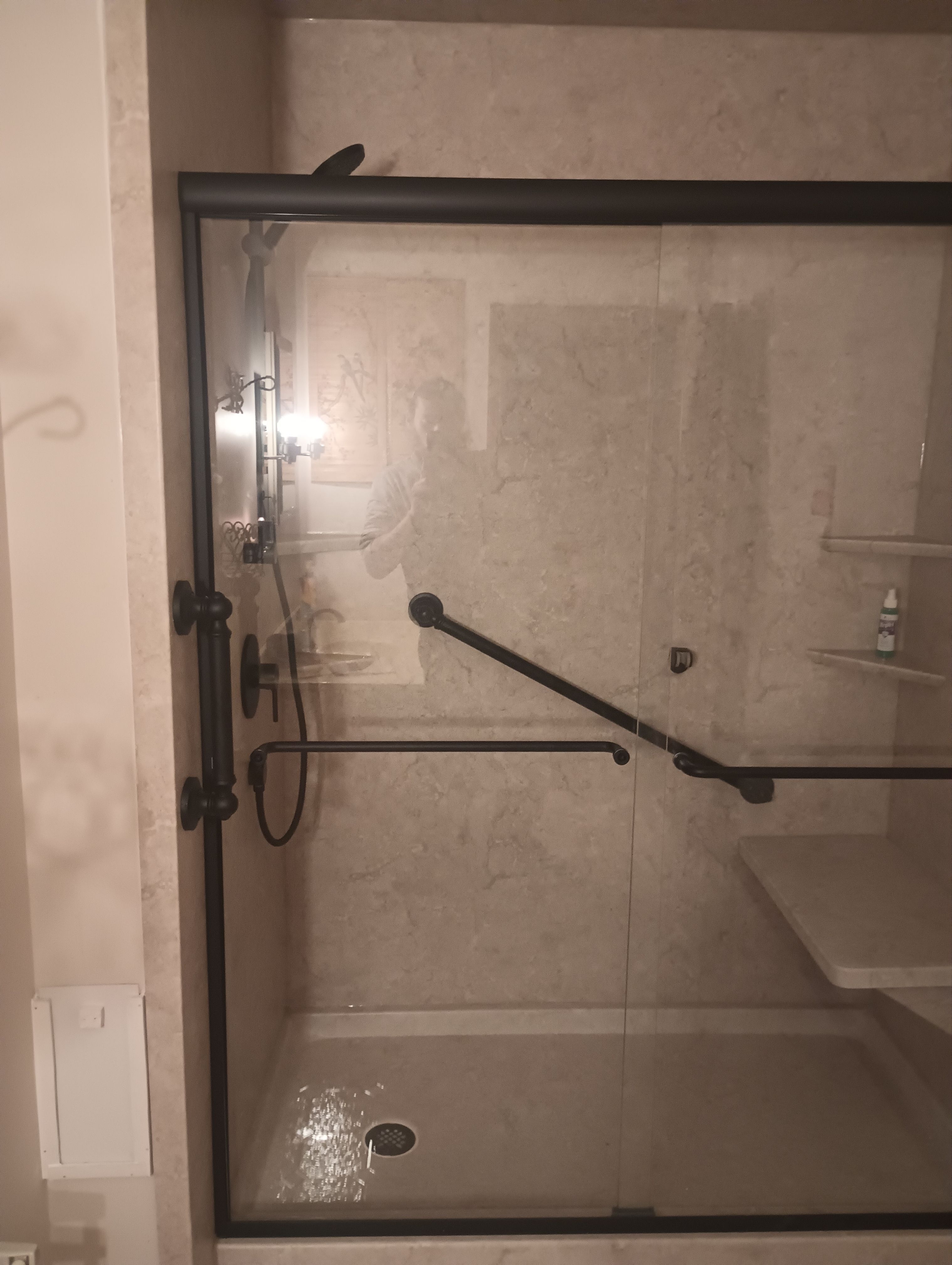 Tub to Shower Conversion using BCI Acrylic Shower System by Secure Construction Company Inc