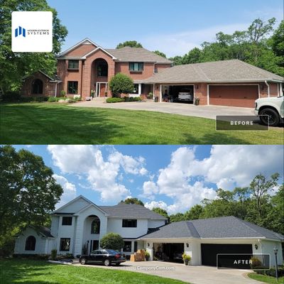 Residential Roofing Installation using Certainteed Landmark Moire Black