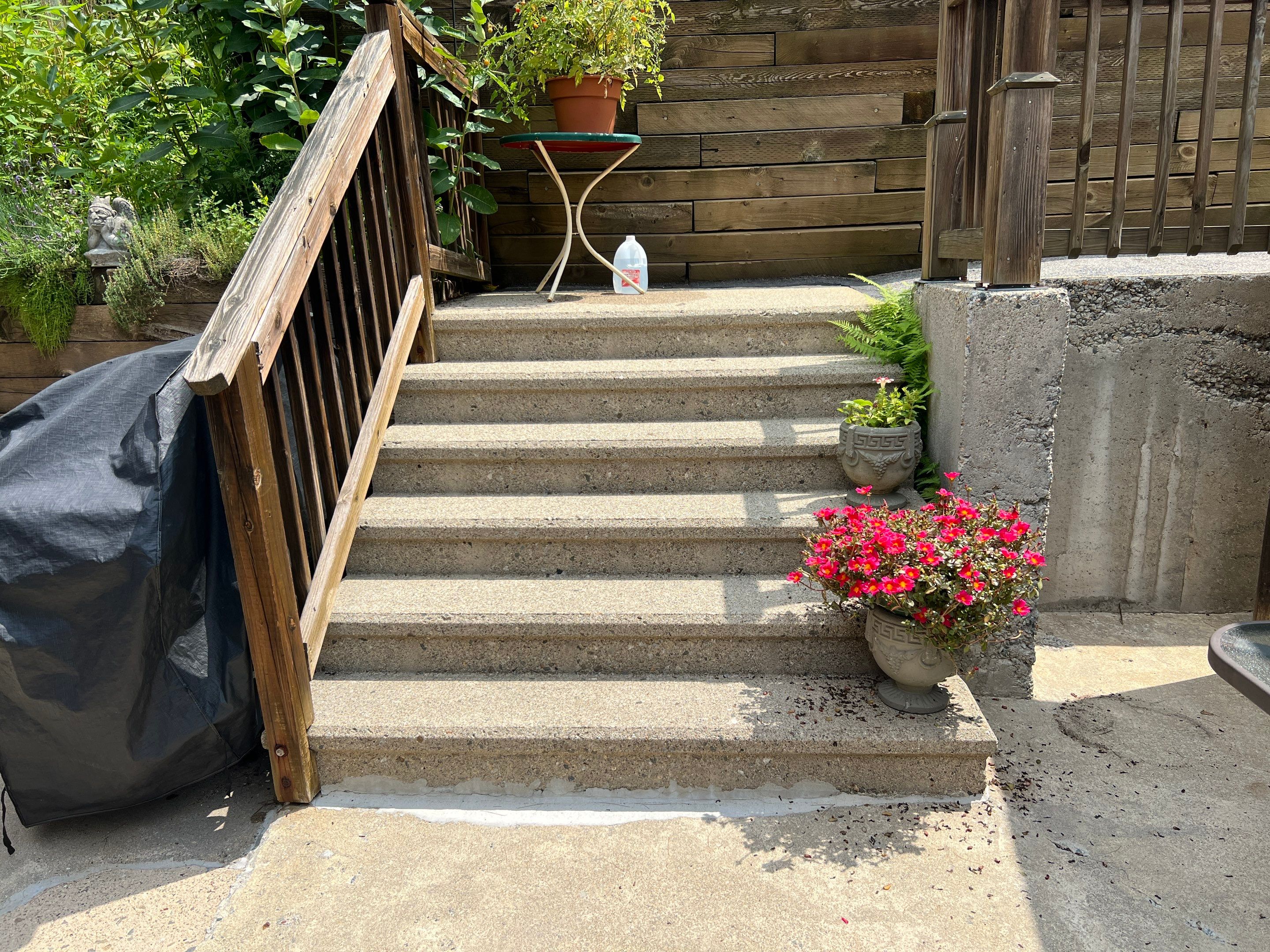 Patio & Steps in Tyngsborough, MA 01879 by Symphony Concrete Coatings