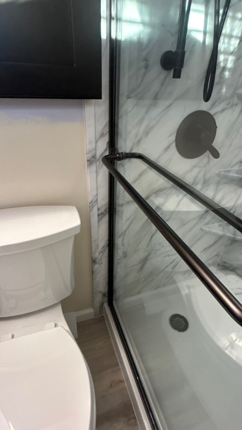 Tub to Shower Remodel by BathPlanet SW Virginia