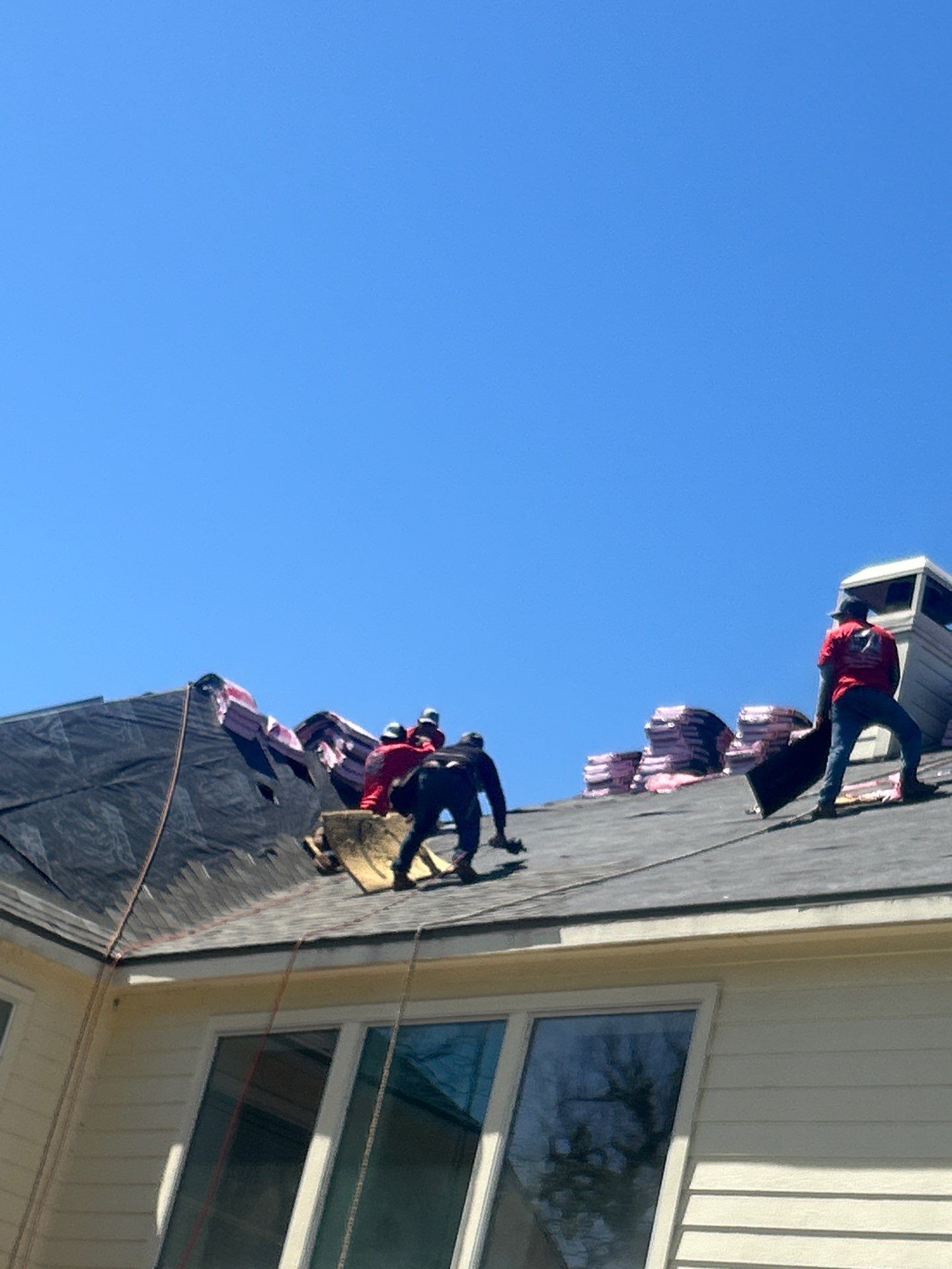 Residential Roofing Installation using Owen's Corning Duration (Lifetime) Shingles by Roof Repair Company