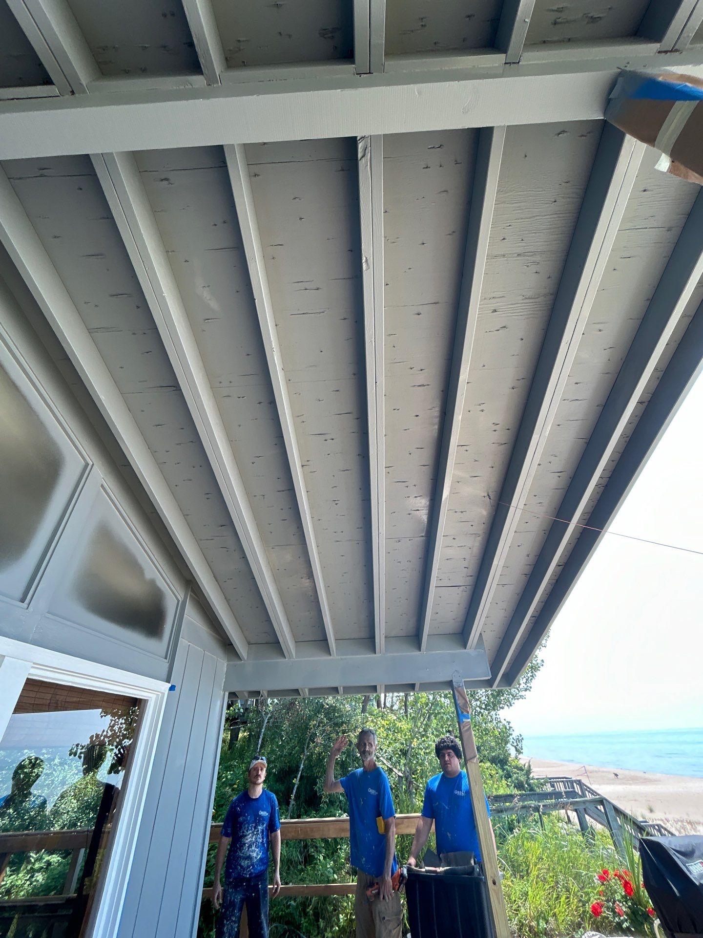 Exterior Painting. Exterior staining by Gordon Painting