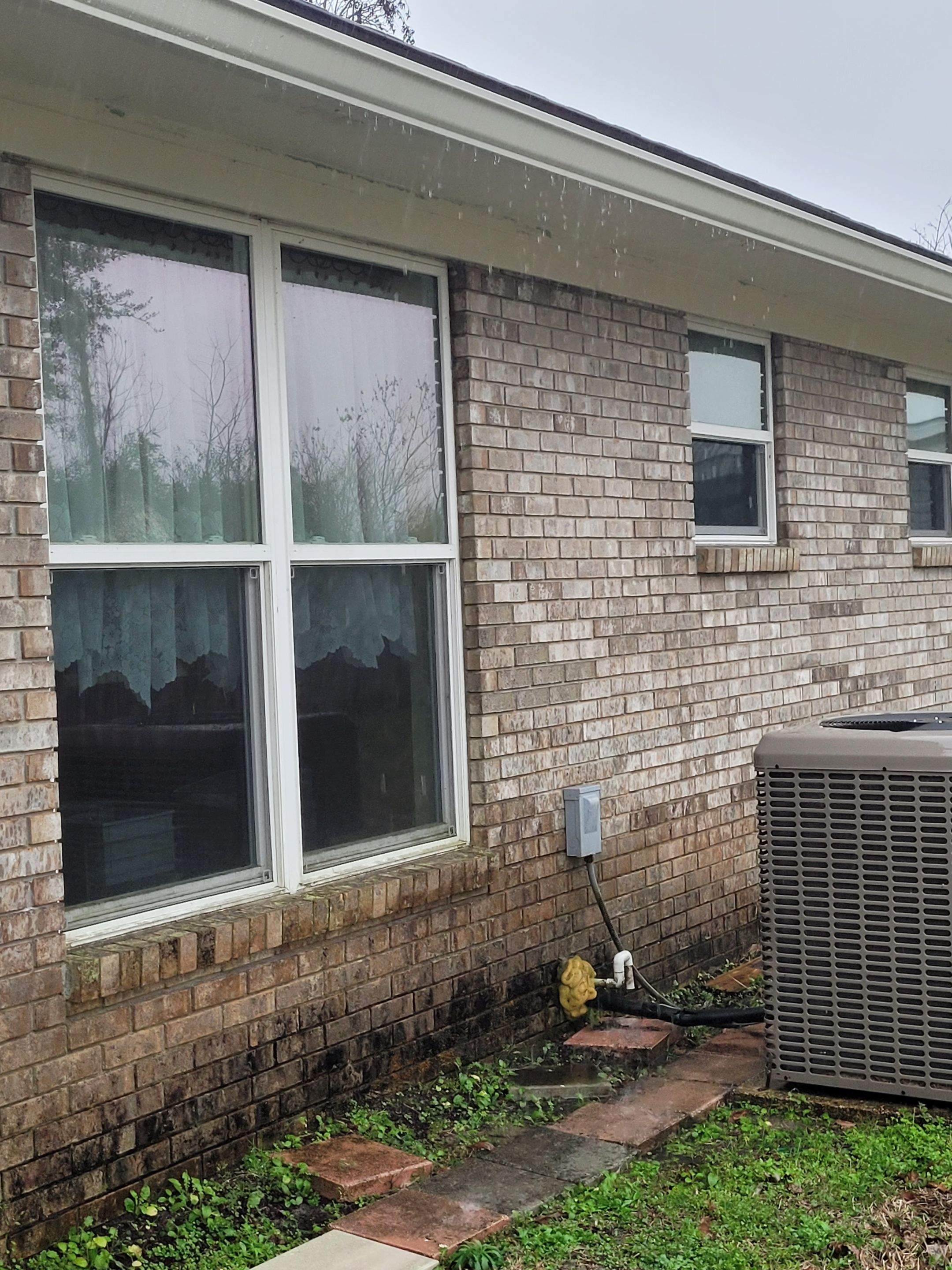Almond Seamless Gutters by Gutter Professors
