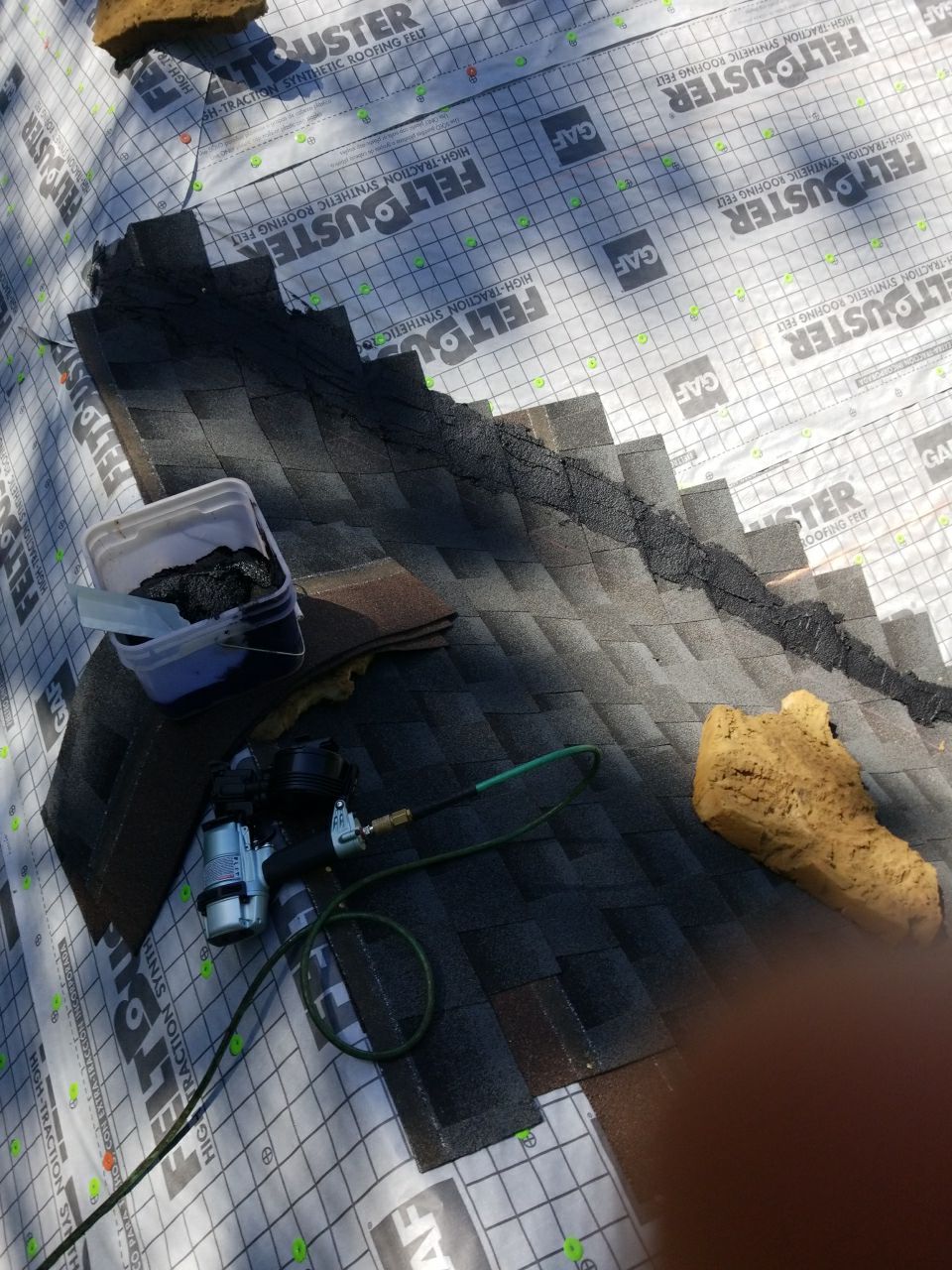 Residential Roofing Installation using Roof Replacement by American Roofing & Construction LLC