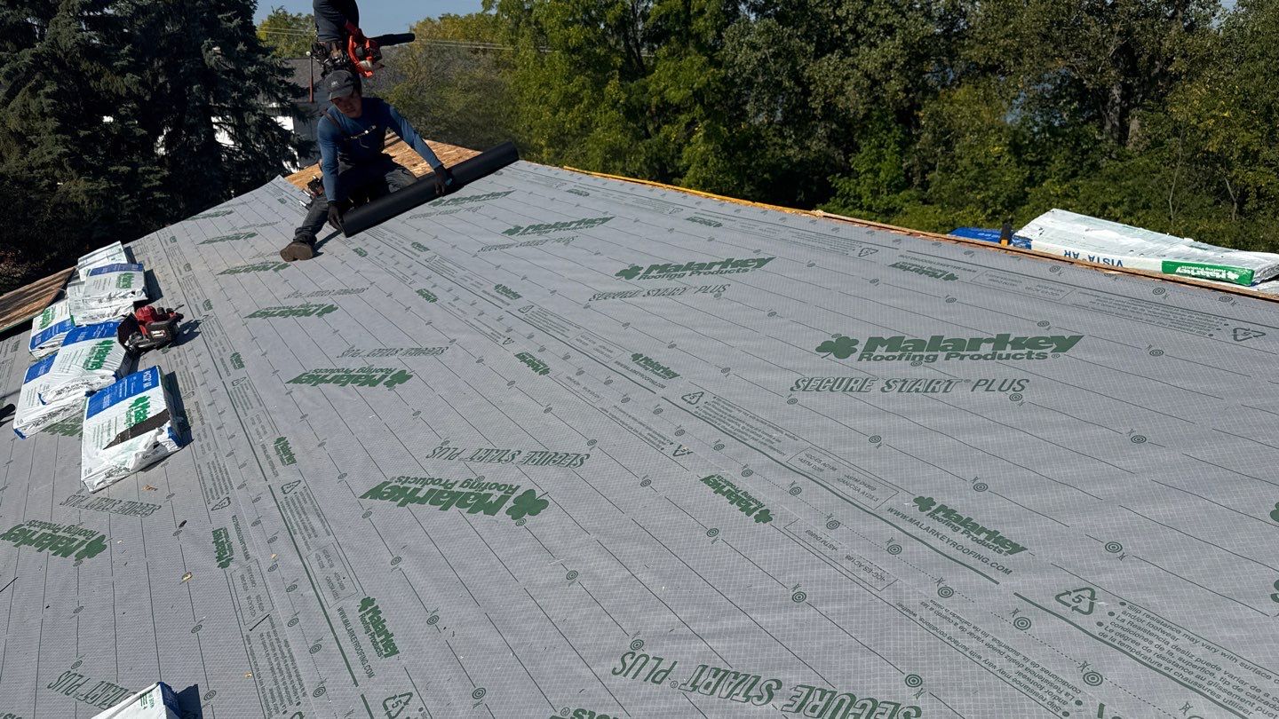 Roof Replacement using Malarkey Black Oak by 180 Contractors