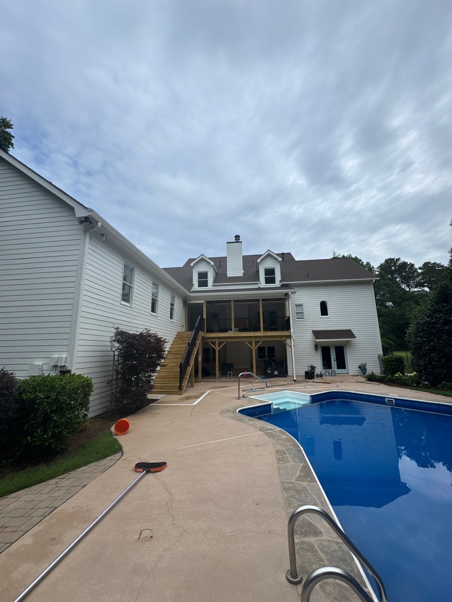 Full Exterior Painting and Siding Update in Powder Springs, Georgia by Swift Home Renovations