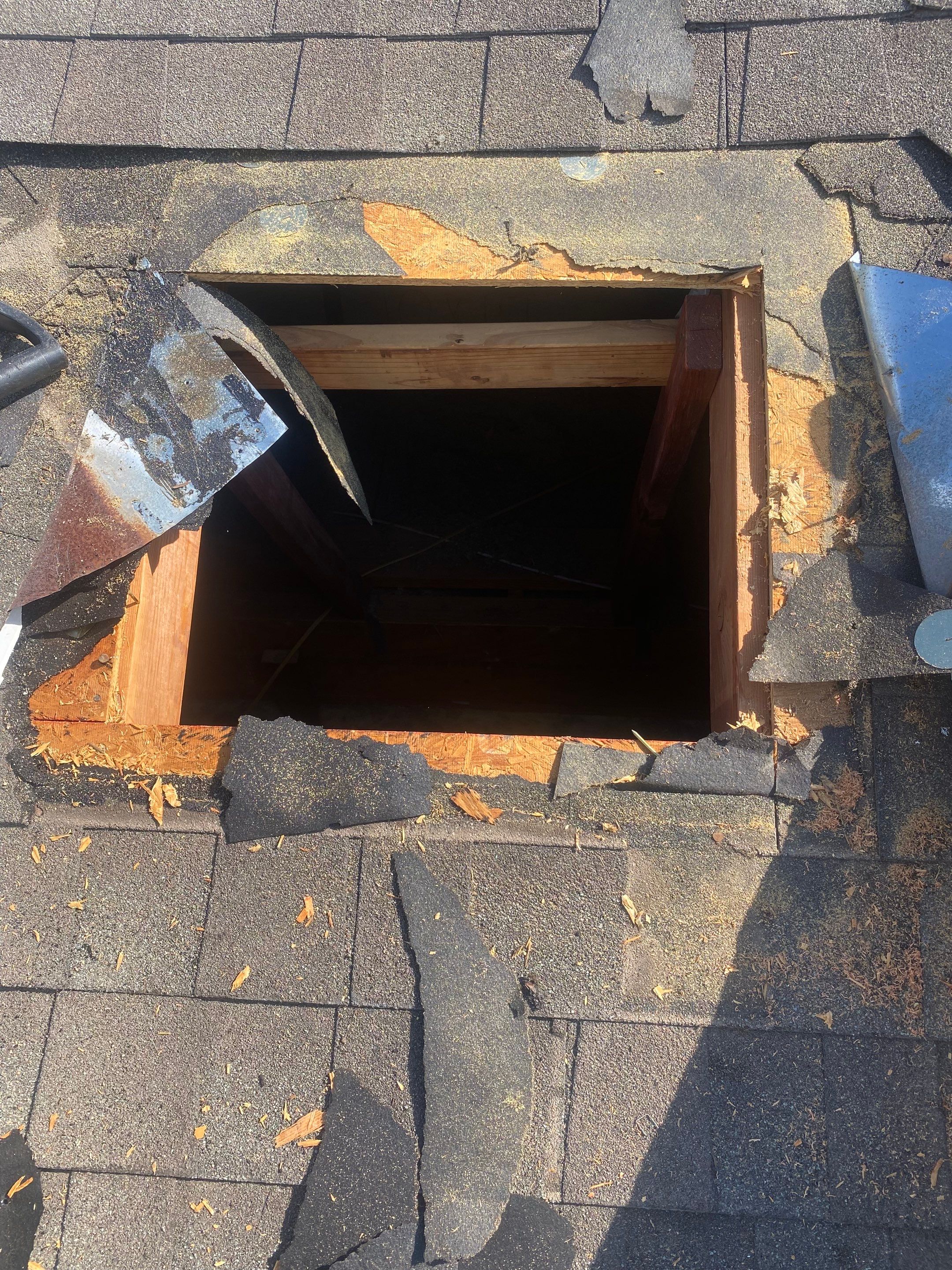 Roof Repair - Decking and Shingle Replacement by Lighthouse Roofing