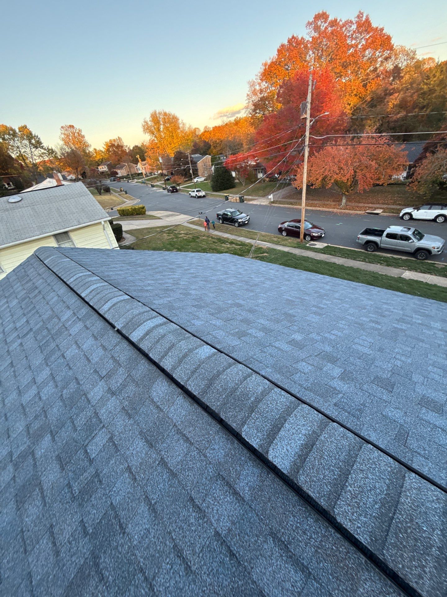 Faifax : Residential Roof Replacement with CertainTeed Landmark Pro in Max Def Coastal Blue  by RM Banning, Inc.