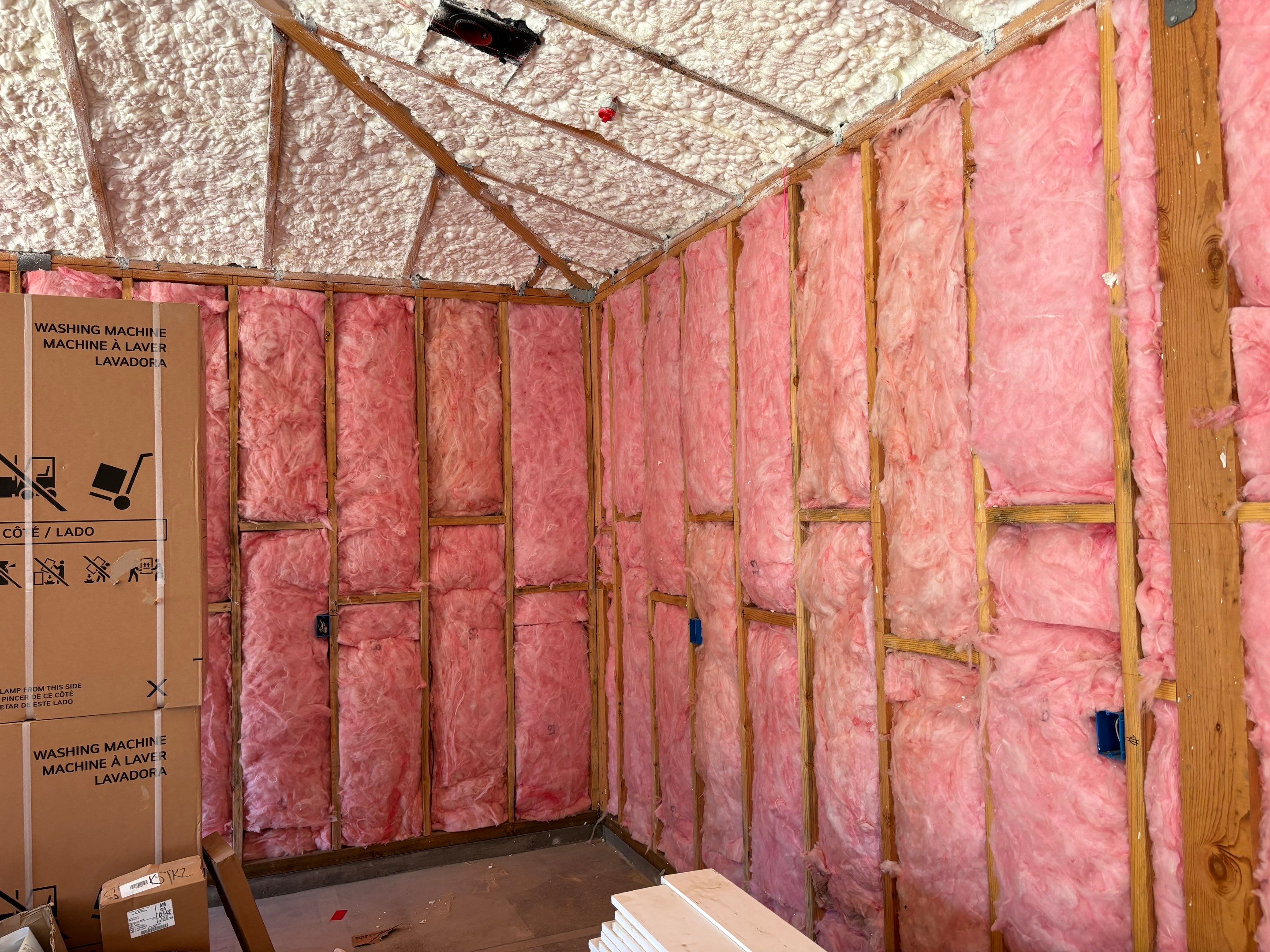 Spray Foam Project in Montecito by Insulation Labs