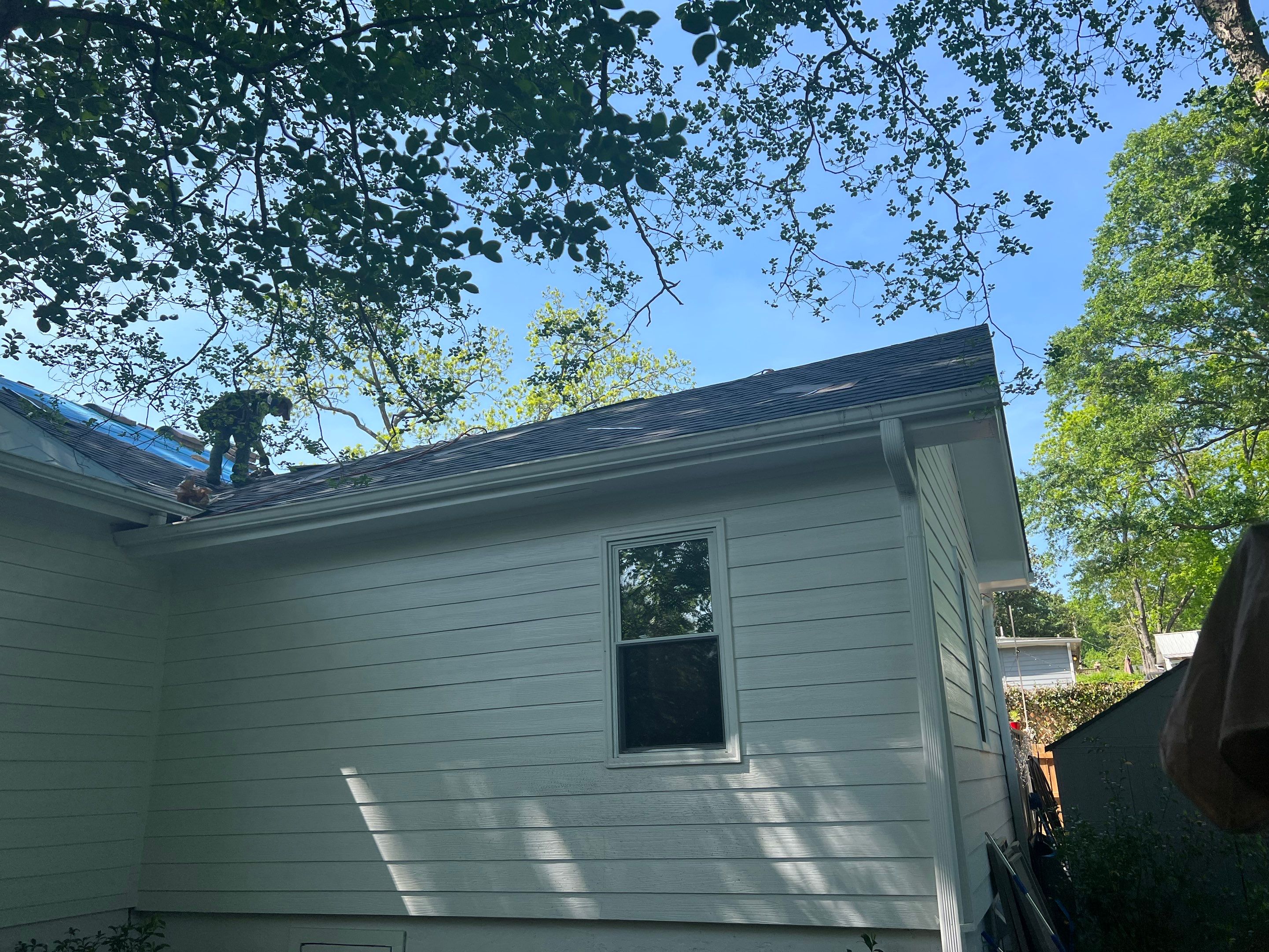 Roof Replaced and interior repaired by Nailed It Roofing & Remodeling LLC