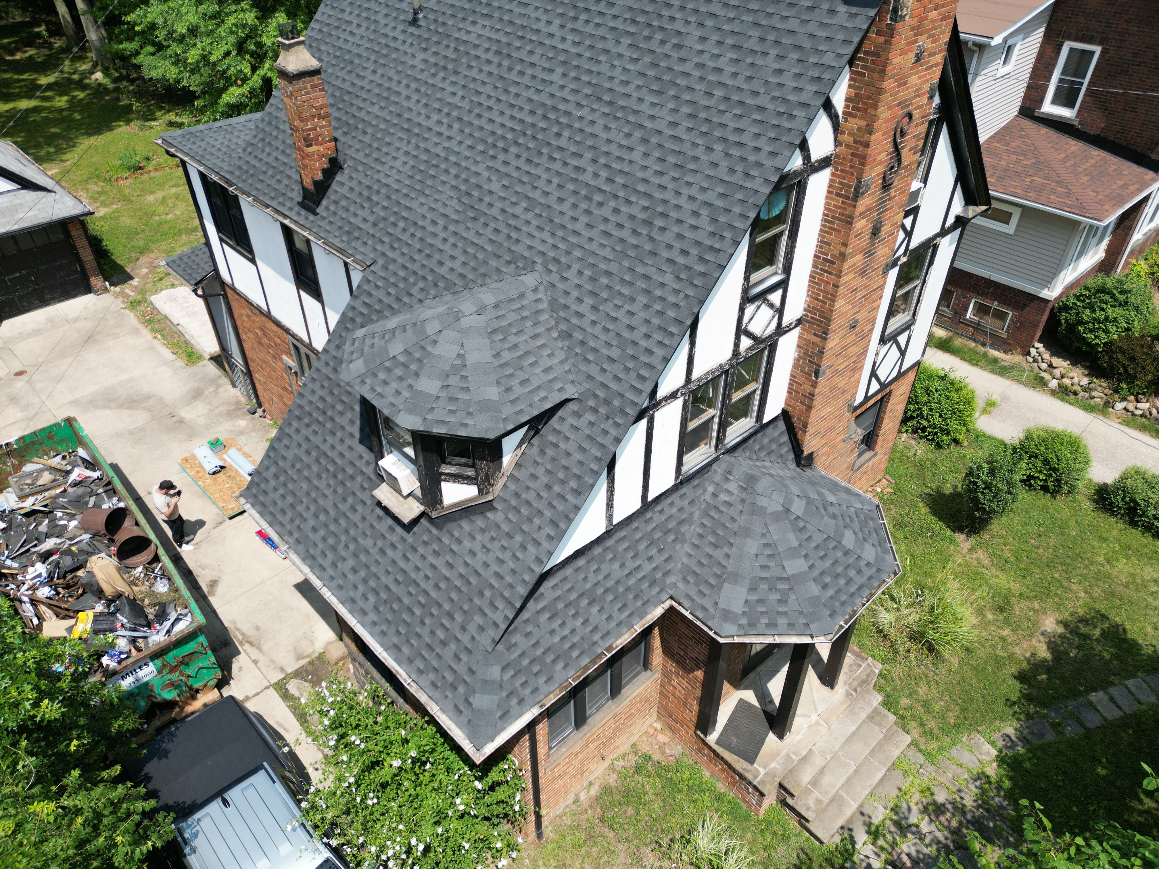Cleveland Heights Historic Home Roof Replacement by Atlas Roofing & Restoration