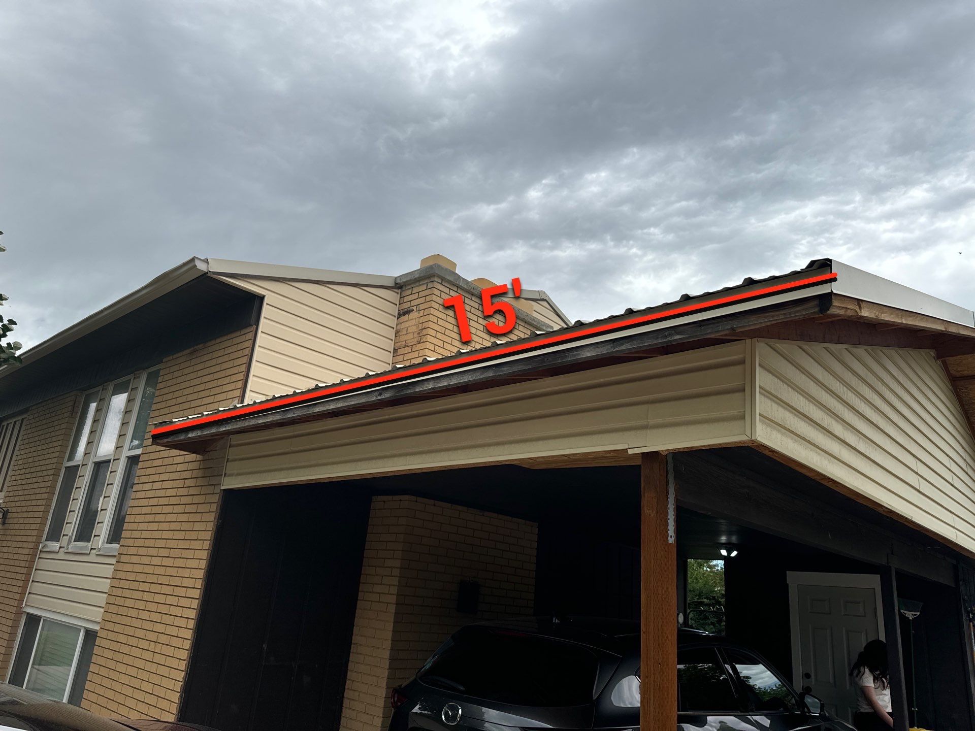 Ogden | Custom Roofline Modernization | Musket Brown & White by Ideal Siding Utah