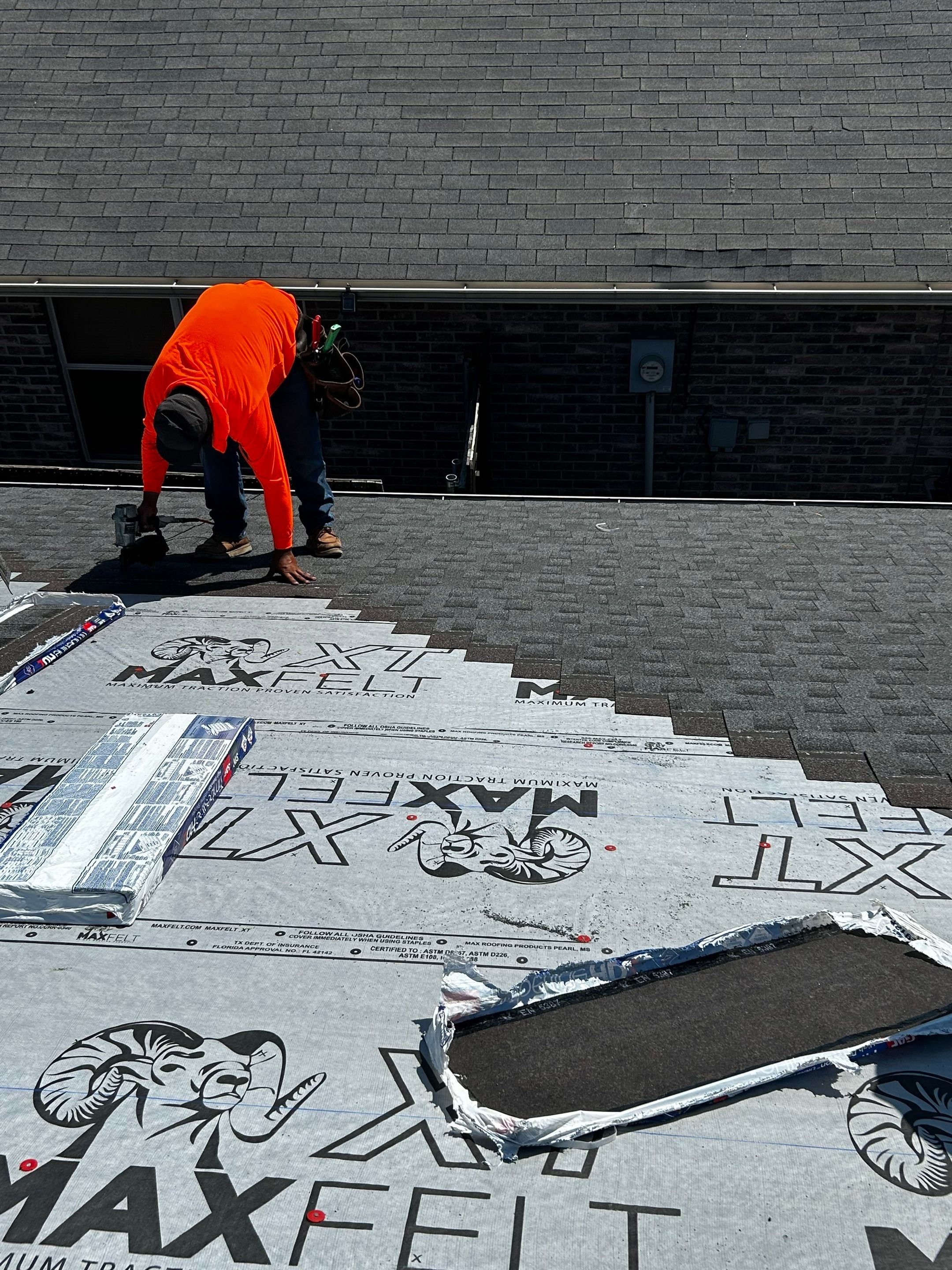 New Roof using GAF HDZ by AquaShield Restoration USA