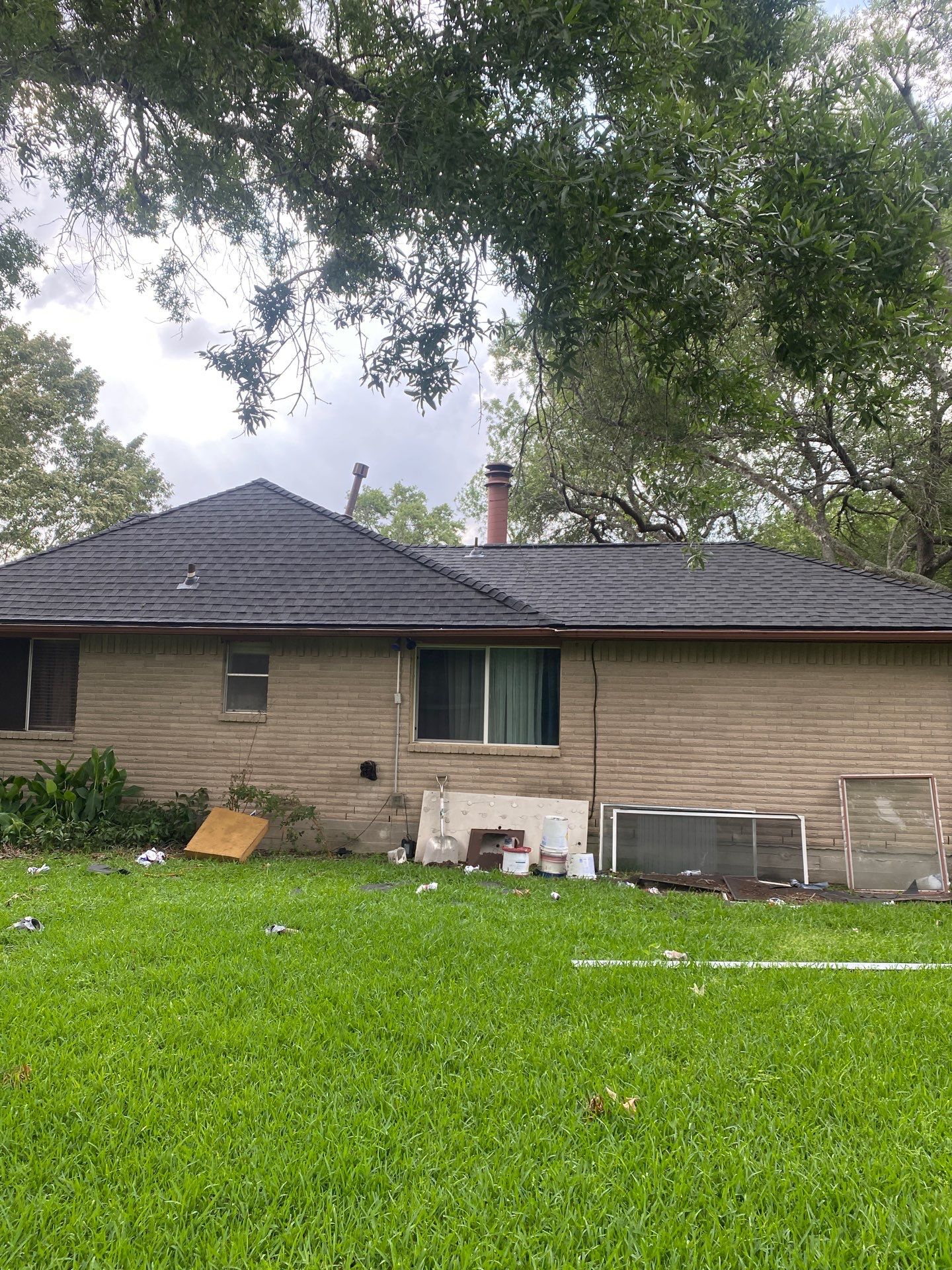 Residential Roof Replacement using GAF HDZ - Charcoal shingles by Elite Roofing LLC