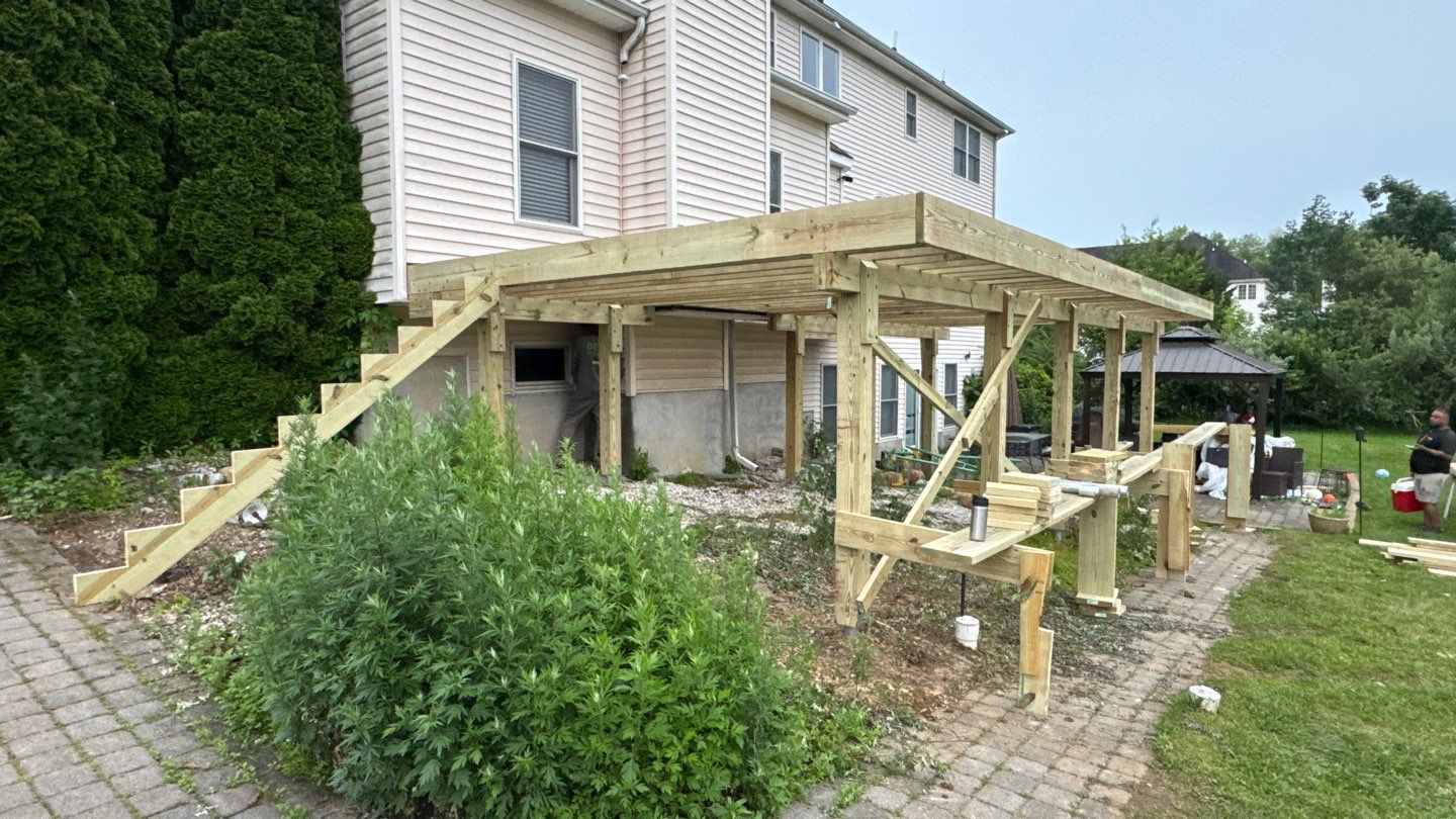 New Deck in Mt. Olive, New Jersey by deck guardian