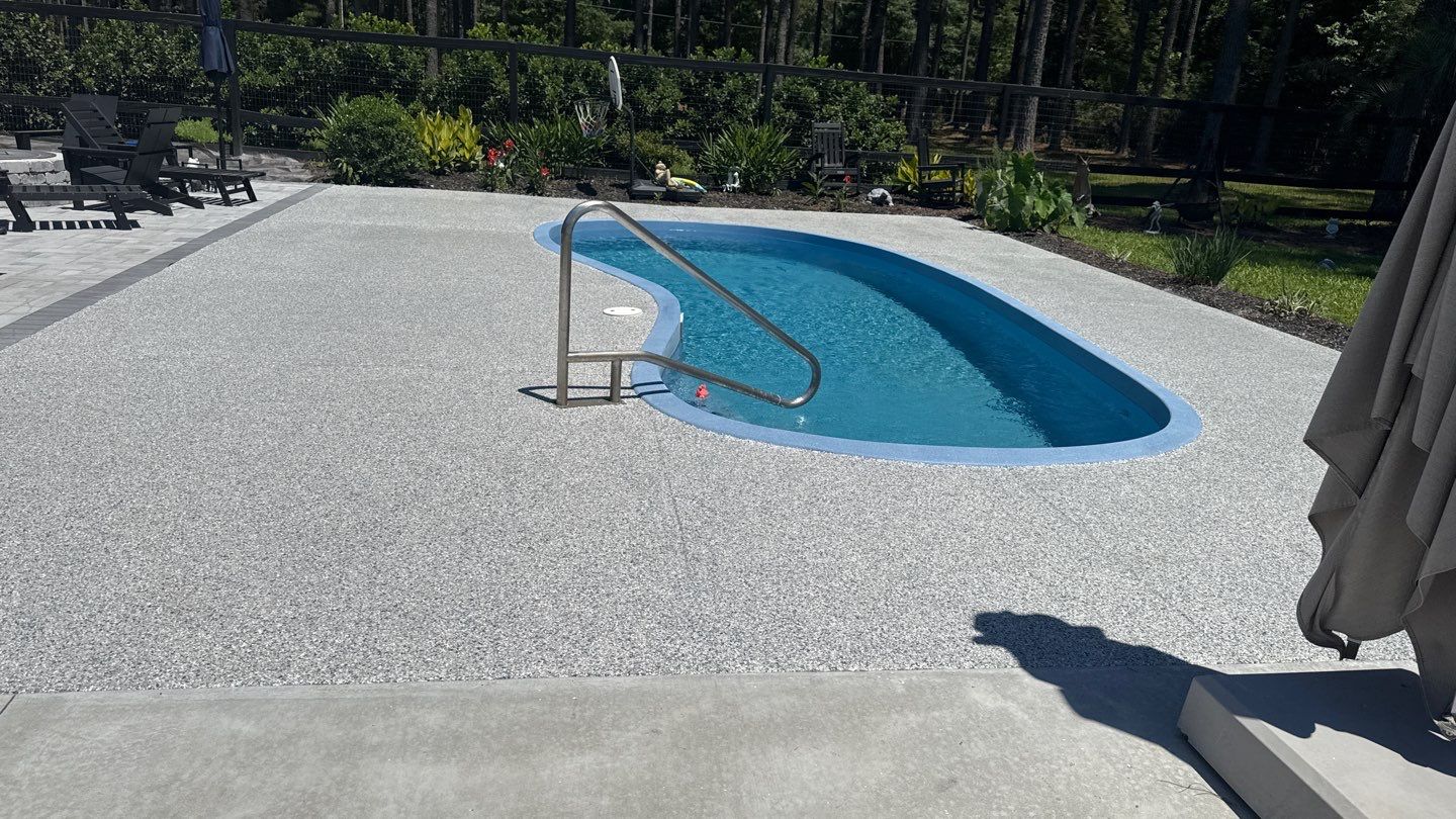 Pool Deck by Innovative Concrete Coatings 