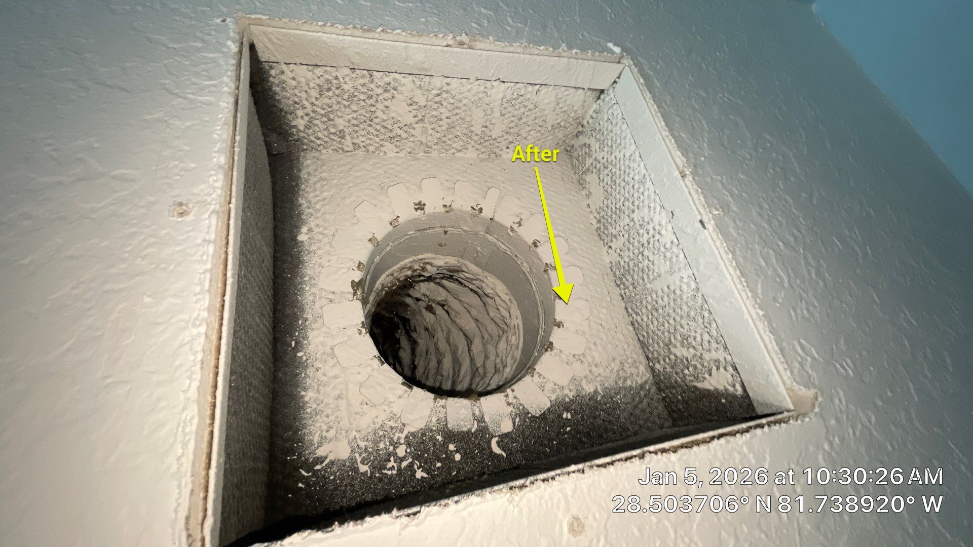 Air Duct and Dryer Vent cleaning in Clermont by Hygienic Air, Inc