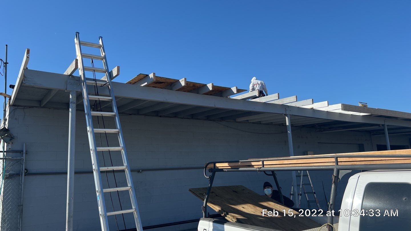 Spray foam and coatings using Conklin Benchmark/PUMA XL coatings and spray foam by Straight Edge Roofing Inc