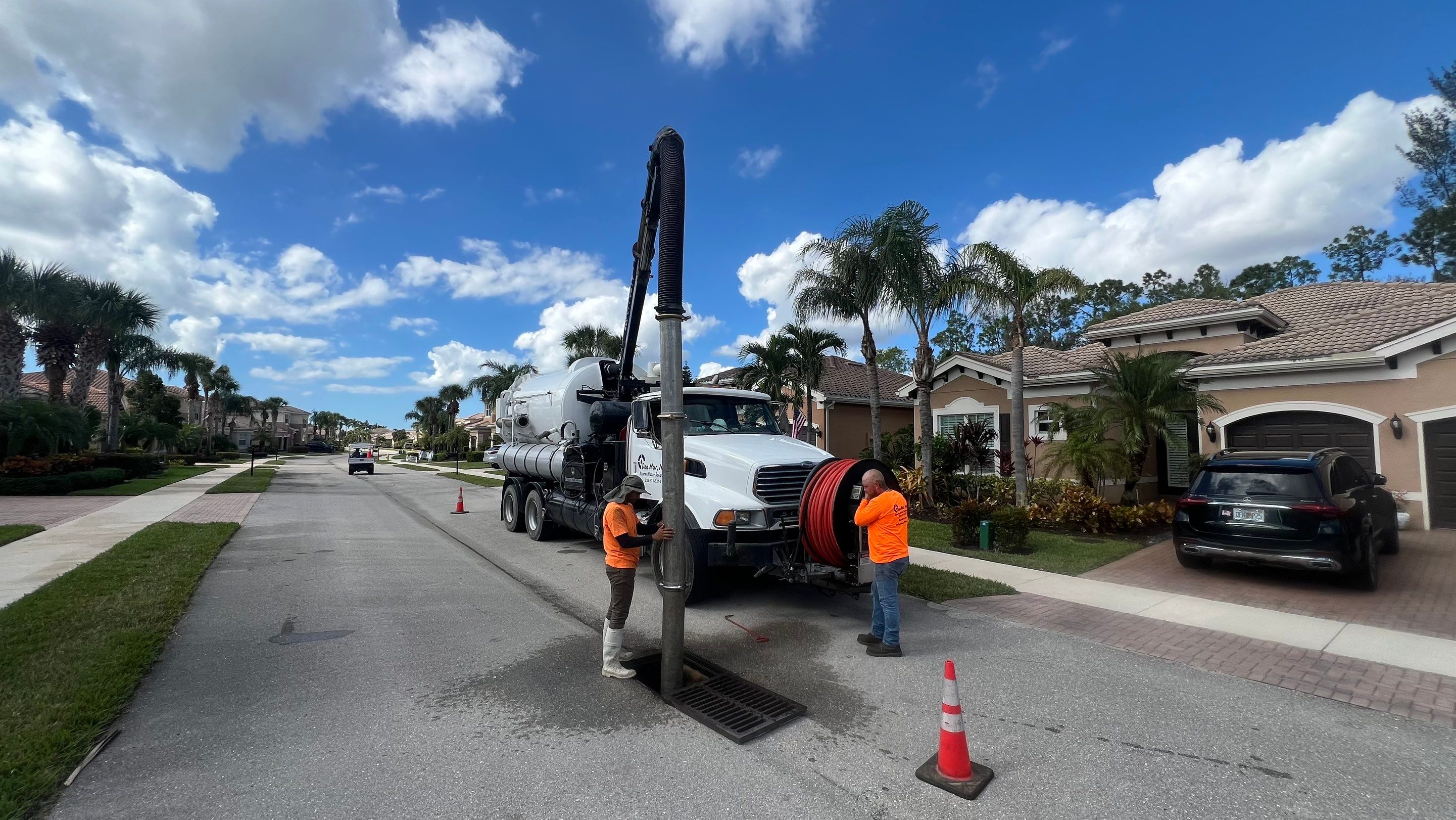 Community Stormwater System Catch Basin Cleaning by APS Power & Water