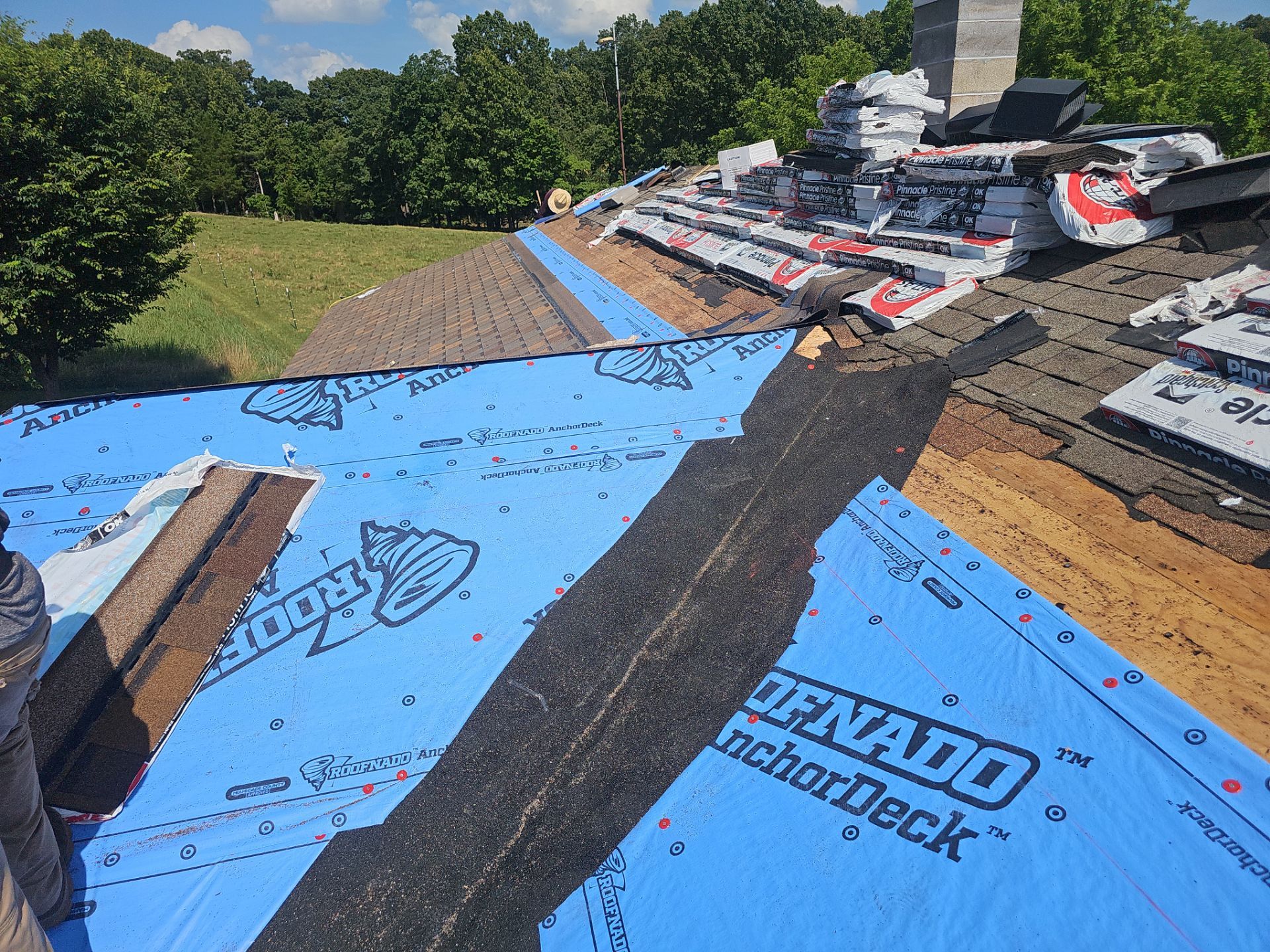 Residential Multi Structure Roofing Install - Atlas Pinnacle Pristine Shingles - Color Copper Canyon  by Titan Commercial & Residential Roofing 