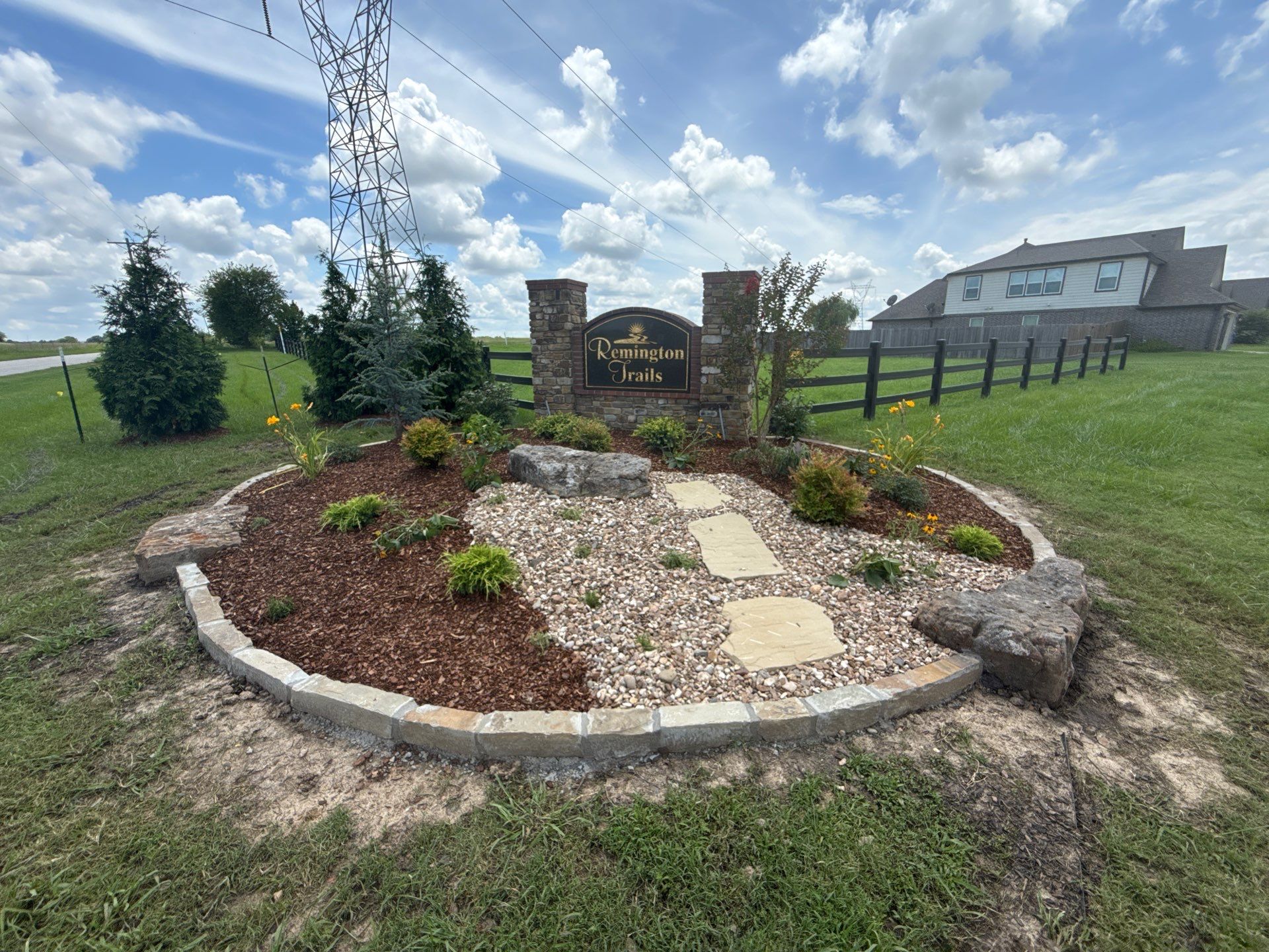 Project in Broken Arrow by Greenscapes Outdoor