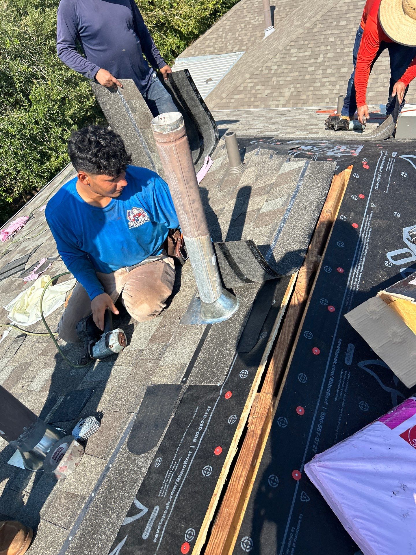 Residential Roofing Repair using Owen's Corning Duration (Lifetime) Shingles by Roof Repair Company