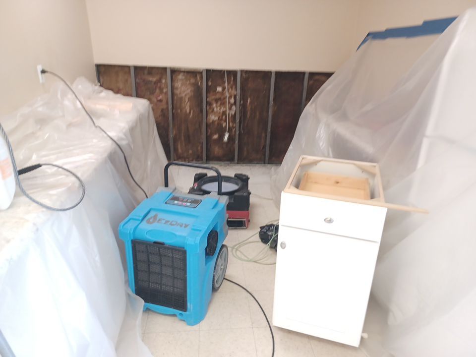 Project in Commerce Twp by EzDry Water Mitigation & Property Restoration